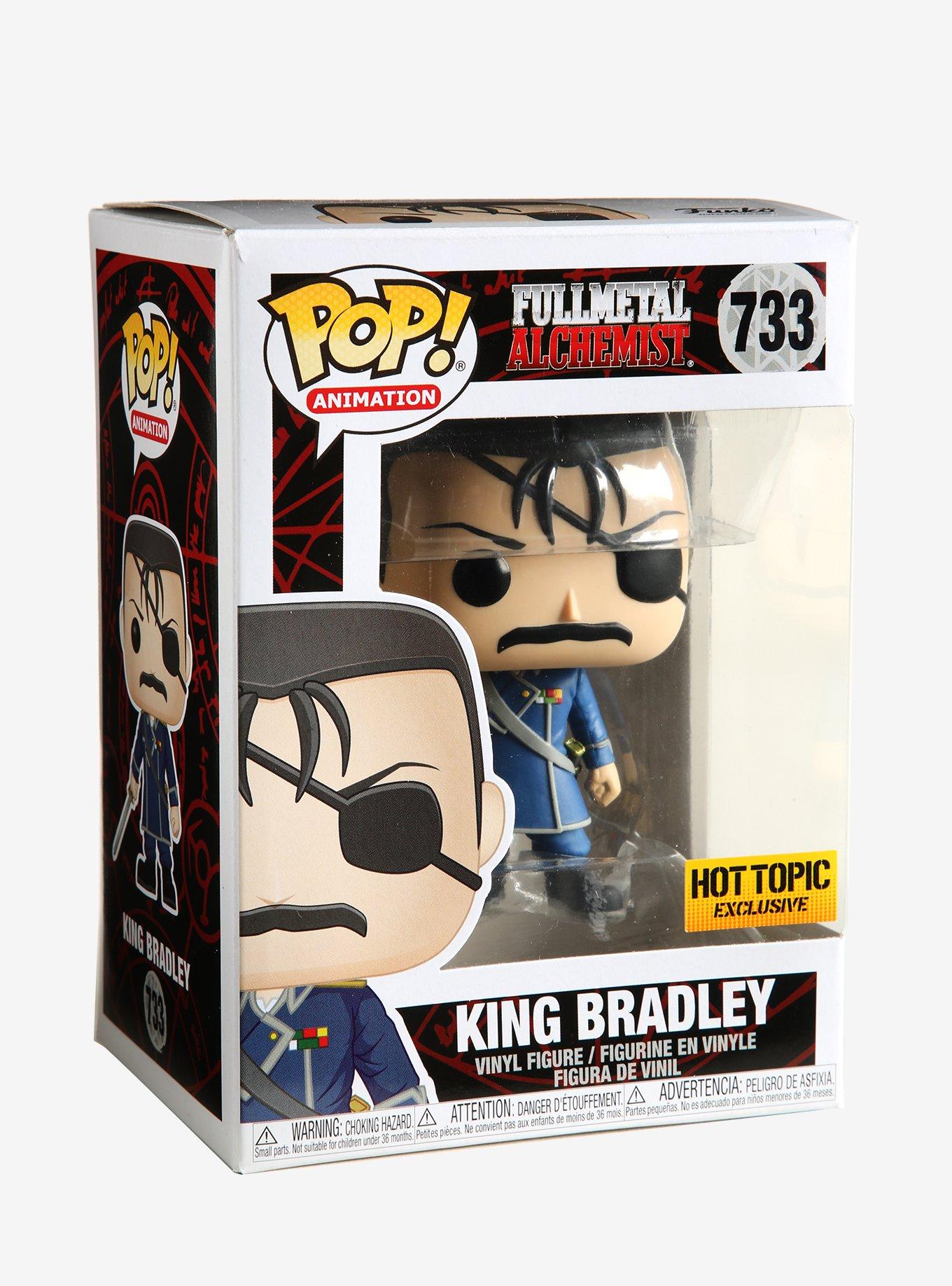 Funko Fullmetal Alchemist Pop! Animation King Bradley Vinyl Figure Hot Topic Exclusive, , alternate