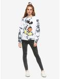 Disney Mickey Mouse Classic Pose Acid Wash Girls Sweatshirt, MULTI, alternate