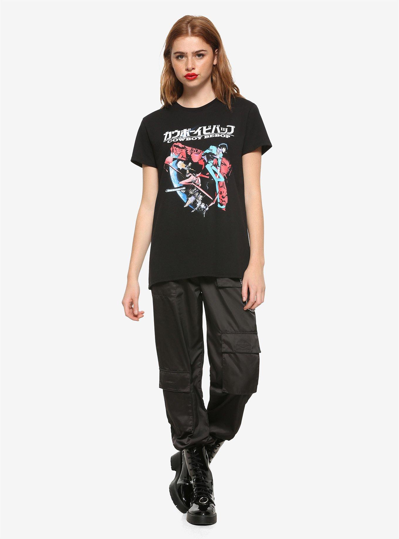 Cowboy Bebop Collage Group & Ships Girls T-Shirt, MULTI, alternate