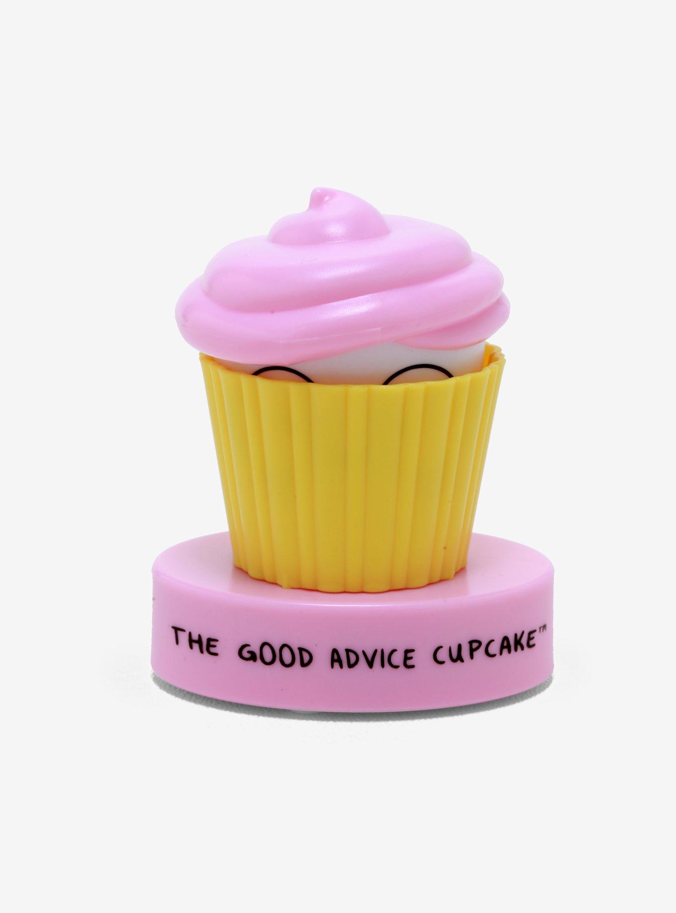The Good Advice Cupcake Talking Figurine & Flip Book, , alternate