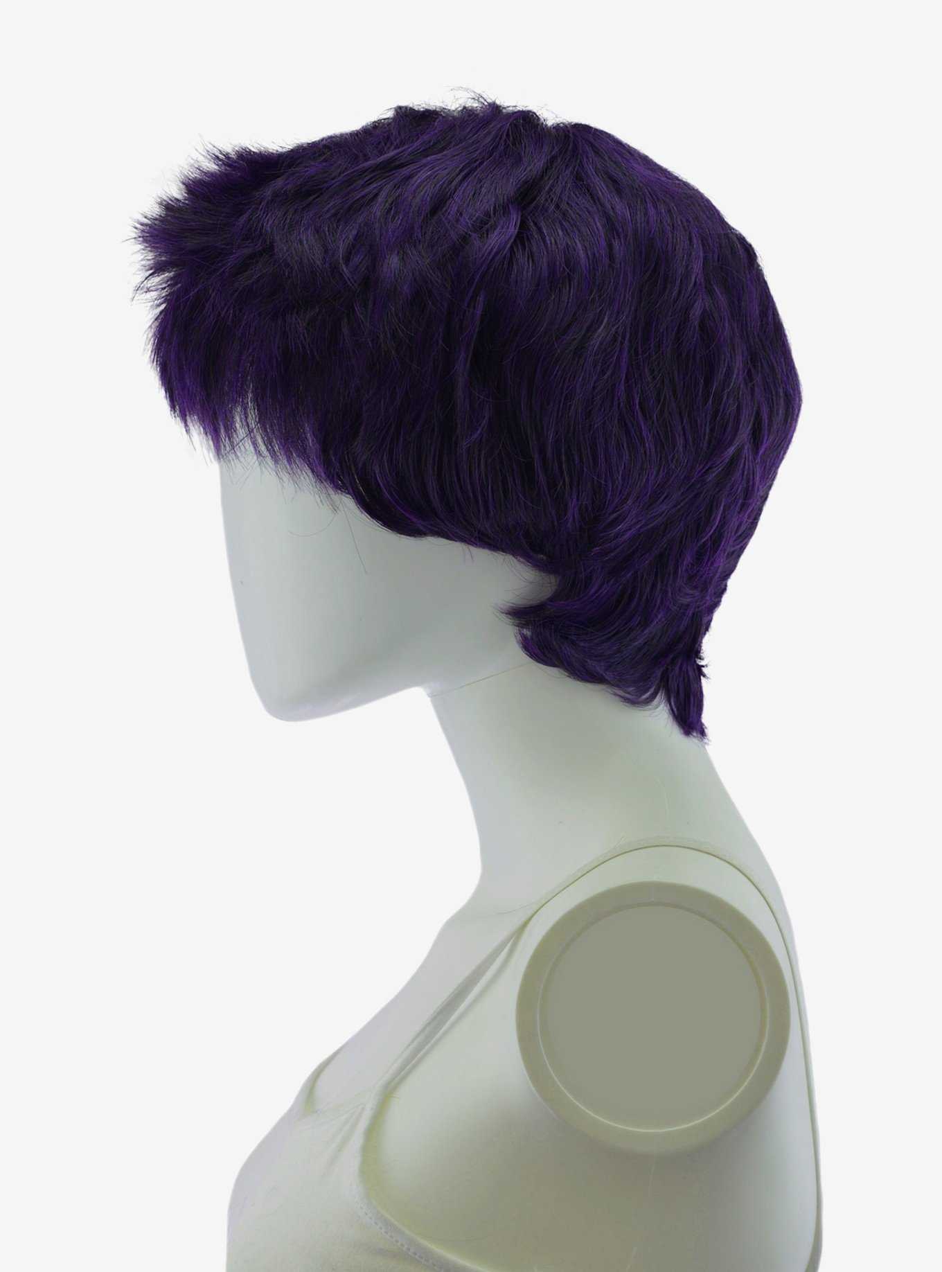 Epic Cosplay Hermes Purple Black Fusion Pixie Hair Wig, , hi-res
