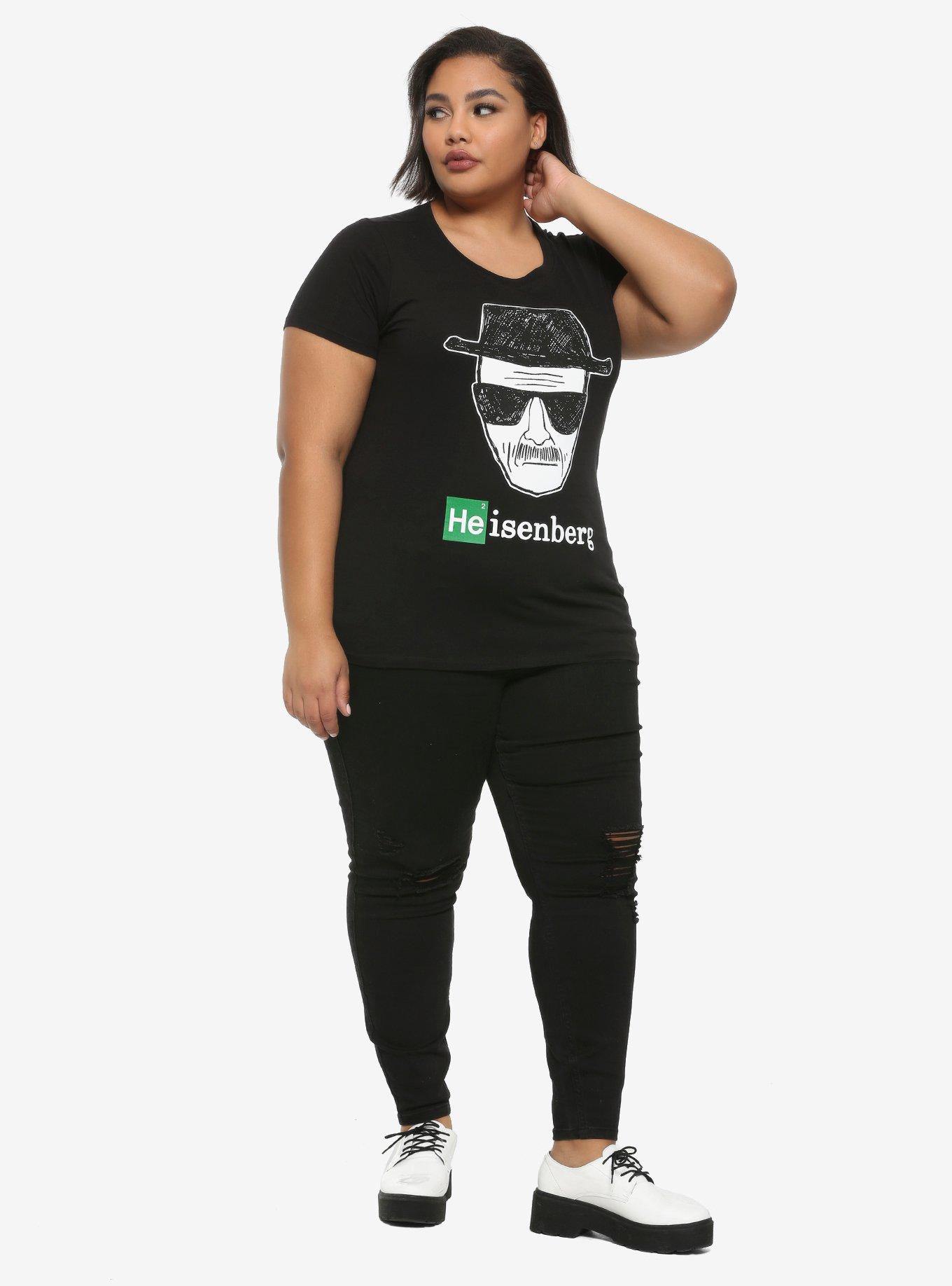 Breaking Bad Helium Heisenberg Girls T-Shirt Plus Size, WHITE, alternate - view 2
