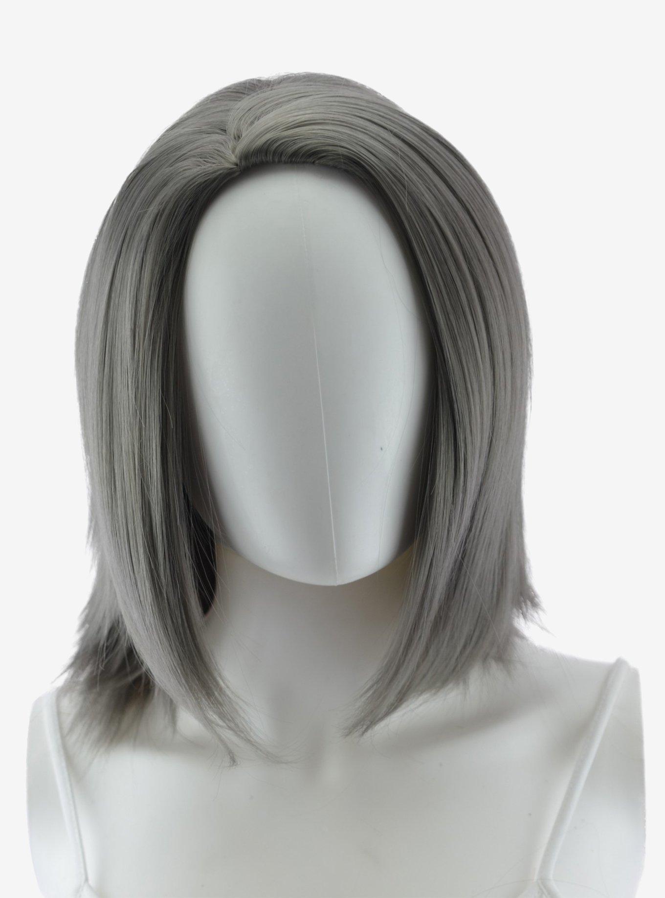 Epic Cosplay Helen Gunmetal Grey Bangless Wig, , alternate