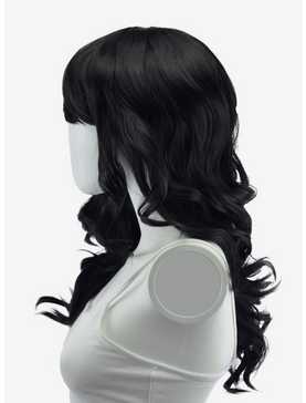 Epic Cosplay Hestia Black Shoulder Length Curly Wig, , hi-res