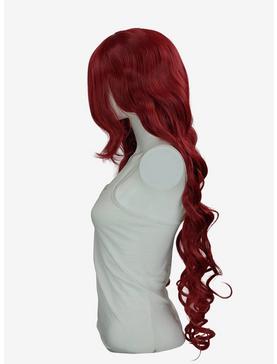 Epic Cosplay Hera Burgundy Red Long Curly Wig, , hi-res