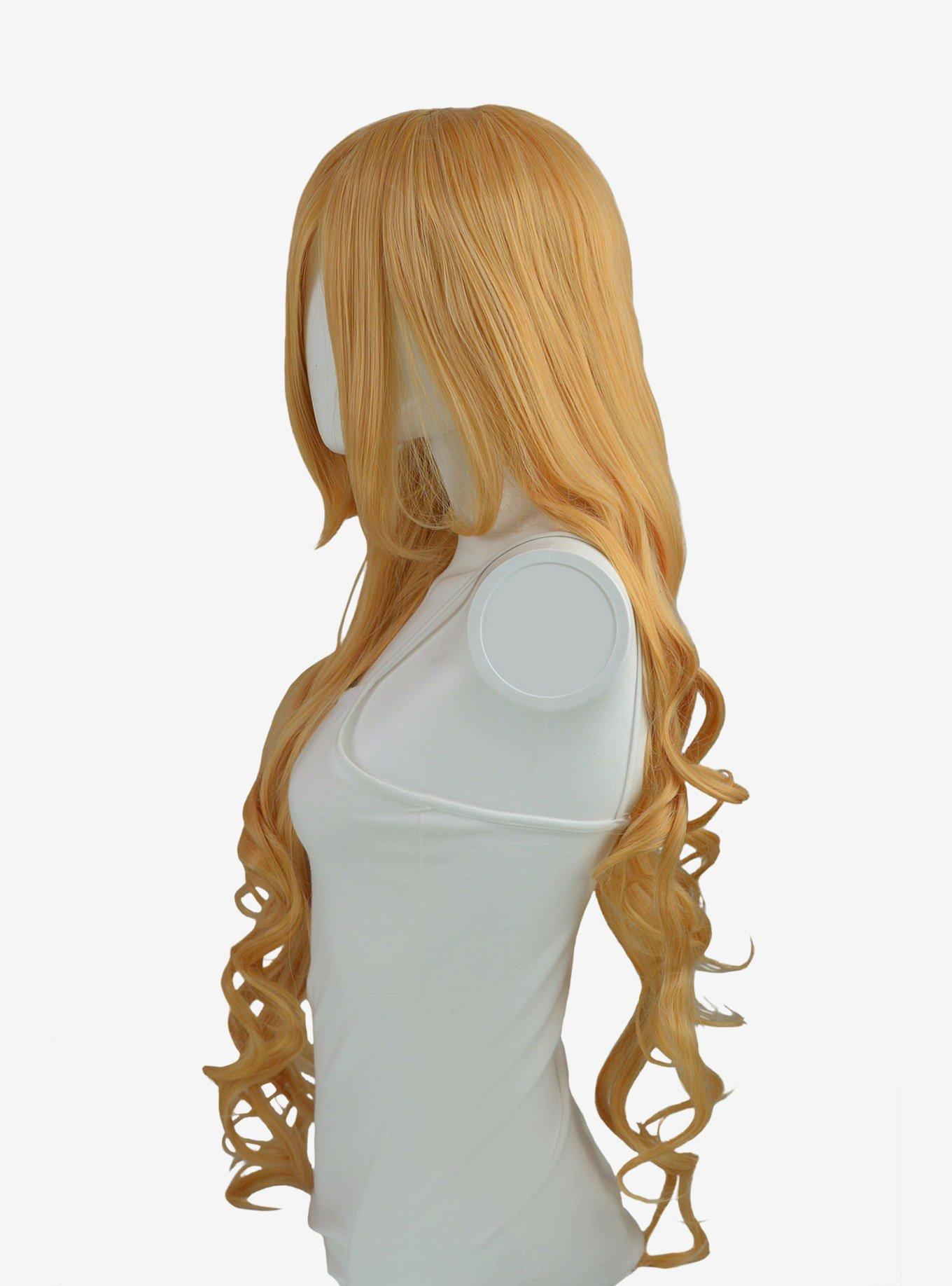 Epic Cosplay Hera Butterscotch Blonde Long Curly Wig, , hi-res