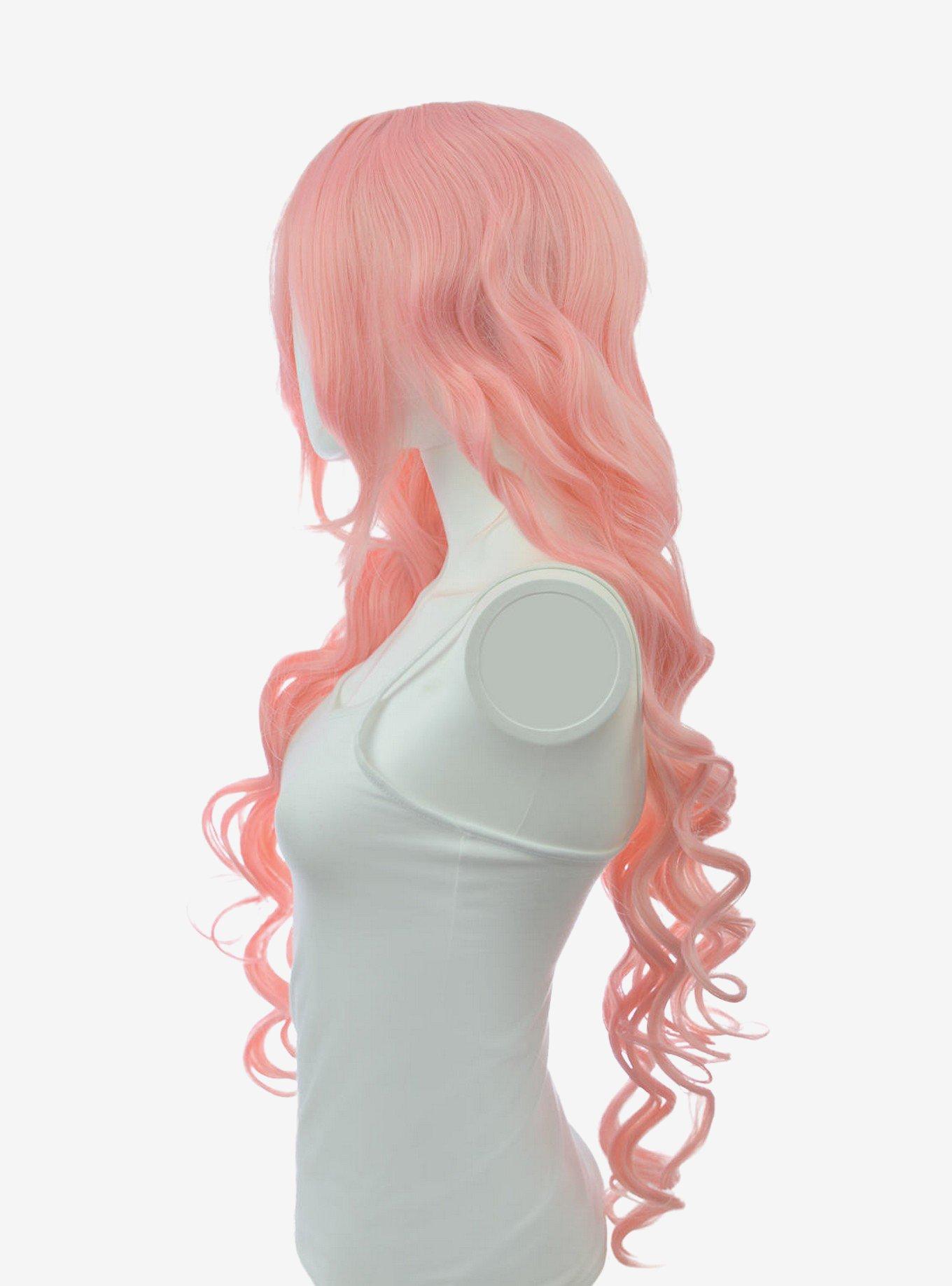 Epic Cosplay Hera Fusion Vanilla Pink Long Curly Wig, , hi-res