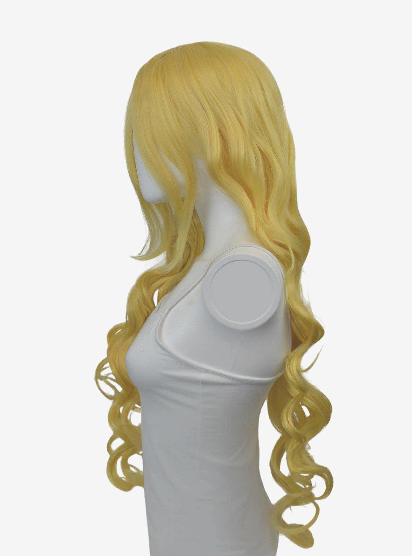 Epic Cosplay Hera Rich Butterscotch Blonde Long Curly Wig, , alternate