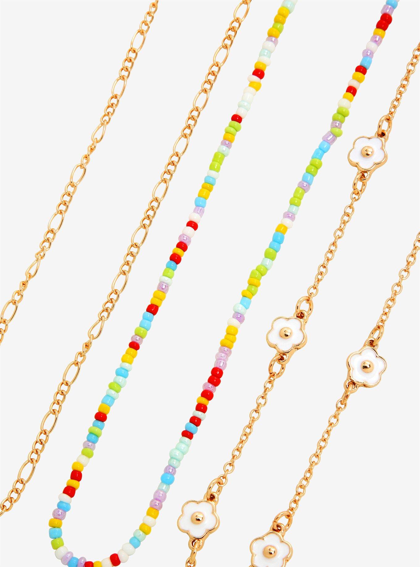 Daisy Layered Choker Set - BoxLunch Exclusive, , alternate