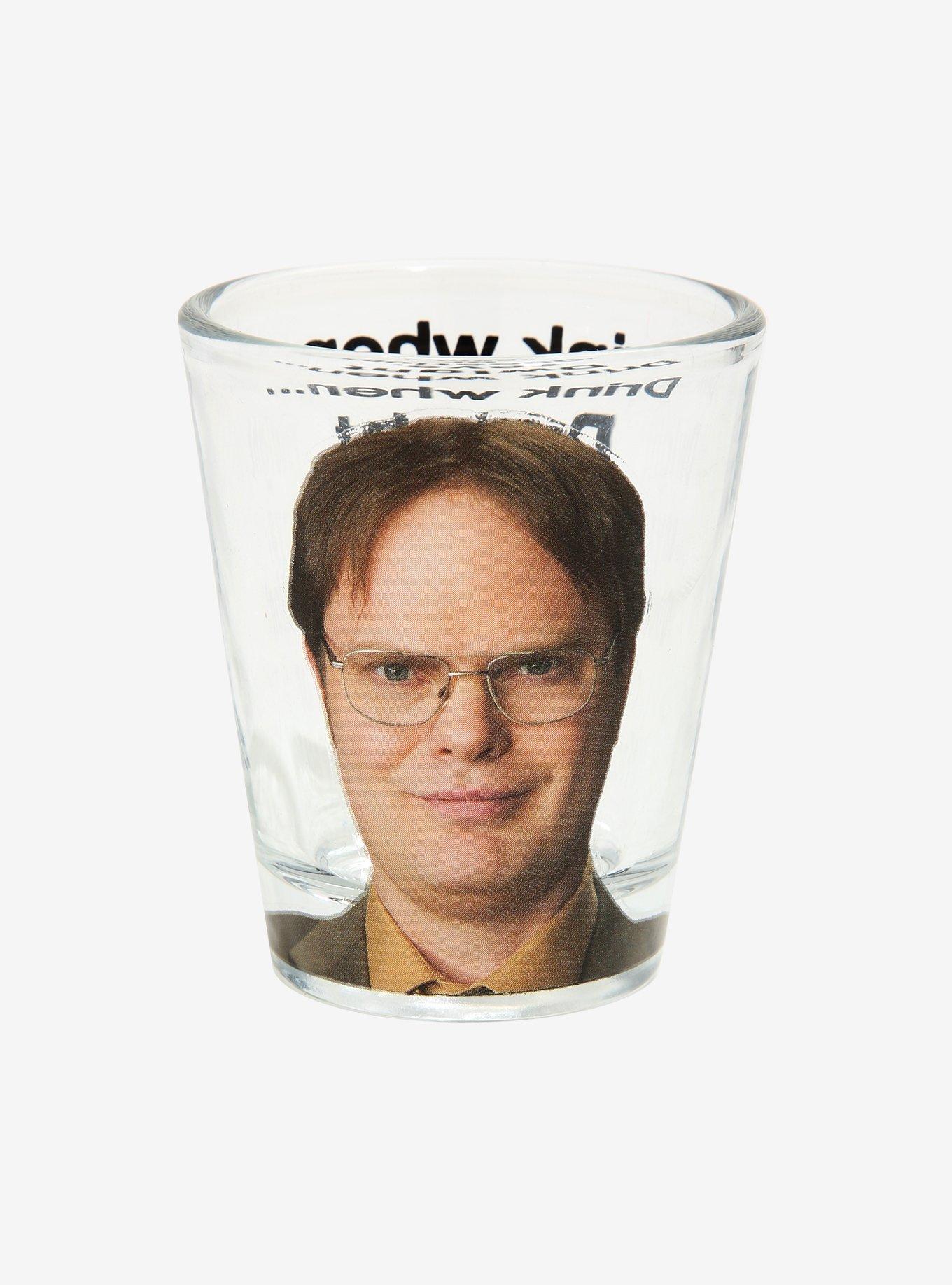 The Office Dwight Schrute Game Mini Glass, , alternate