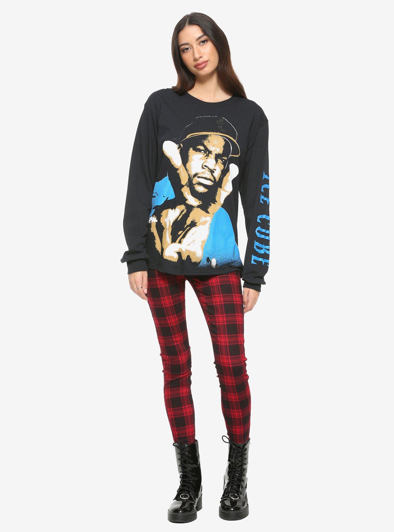 Ice Cube Peace Girls Long-Sleeve T-Shirt, BLACK, alternate