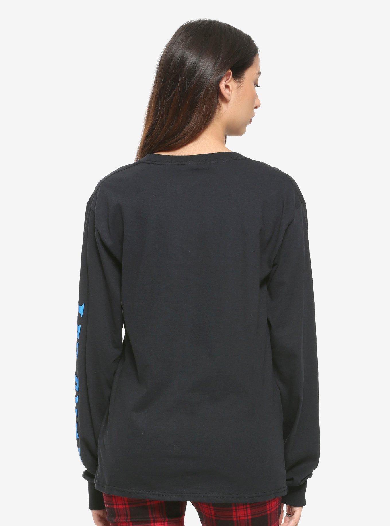 Ice Cube Peace Girls Long-Sleeve T-Shirt, BLACK, alternate