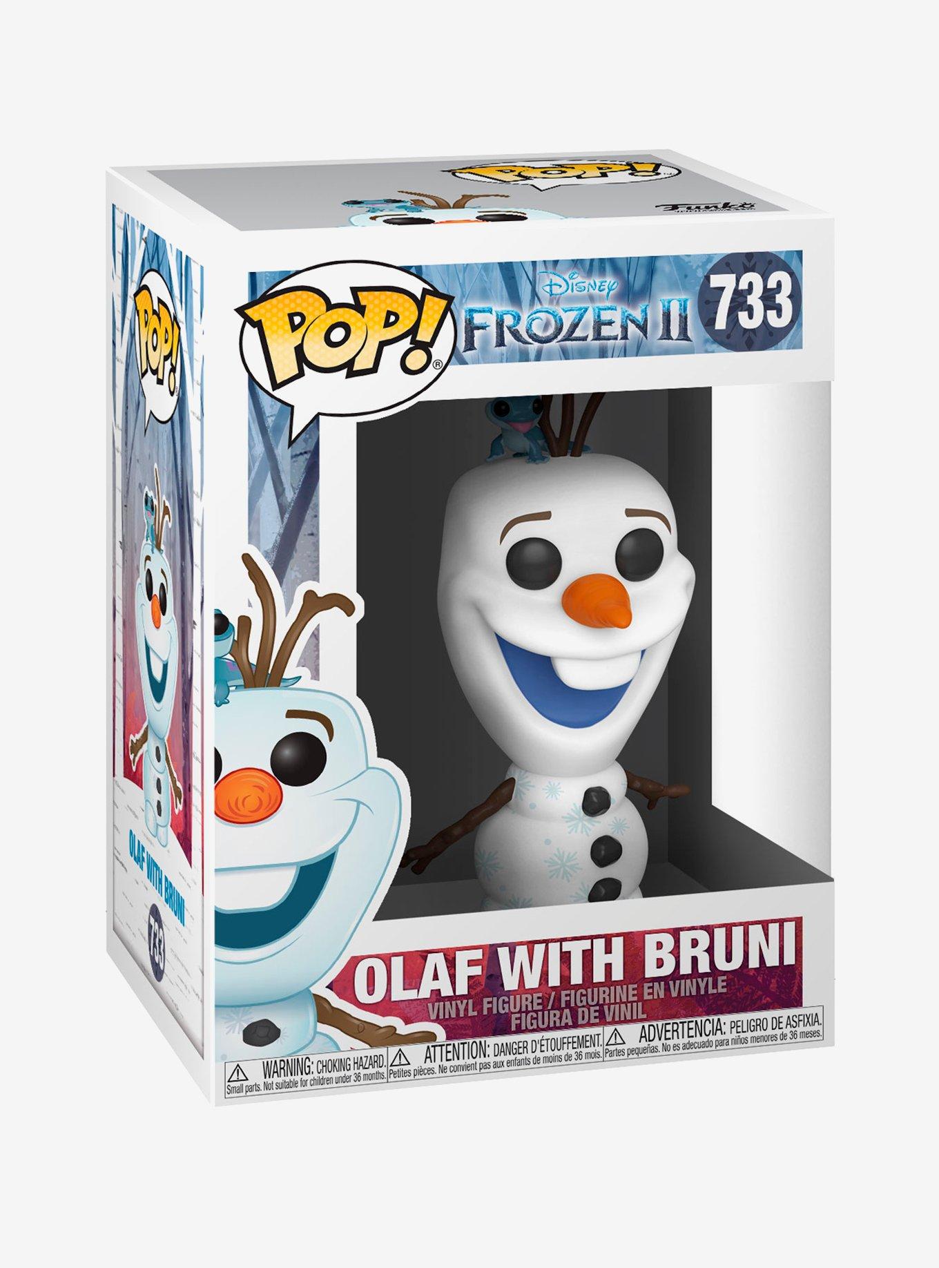 Funko Pop! Disney Frozen 2 Olaf with Bruni Vinyl Figure, , alternate