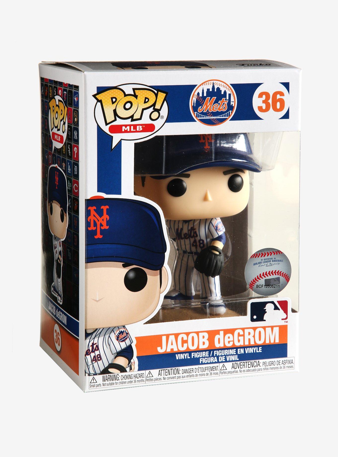 Funko Pop! MLB New York Mets Jacob deGrom Vinyl Figure, , alternate