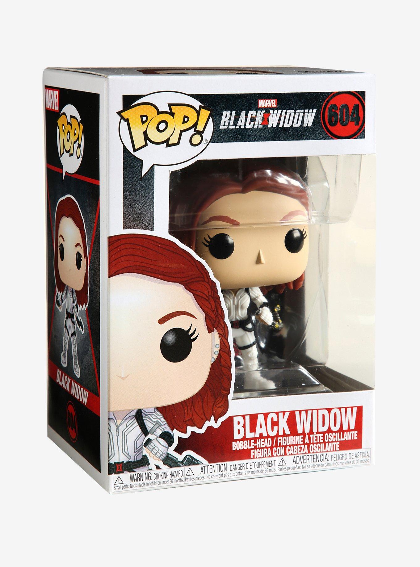 Funko Pop! Marvel Black Widow White Suit Vinyl Bobble-Head, , alternate