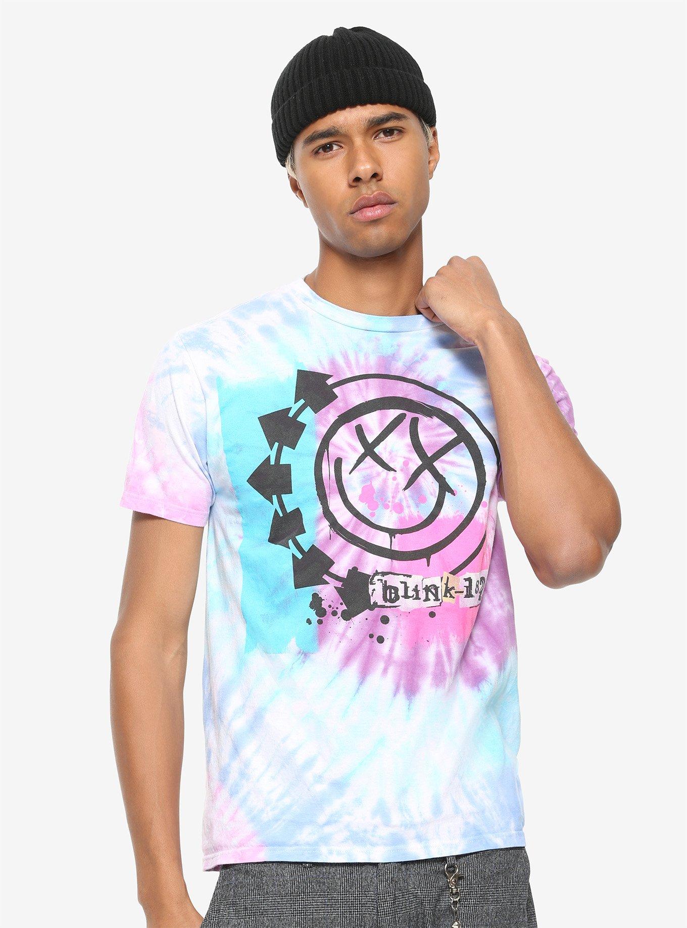 Blink-182 Smile Tie-Dye T-Shirt, MULTI, alternate