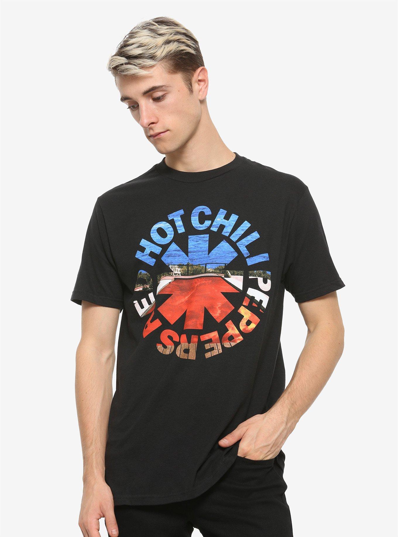Red Hot Chili Peppers Californication Logo T-Shirt, BLACK, alternate