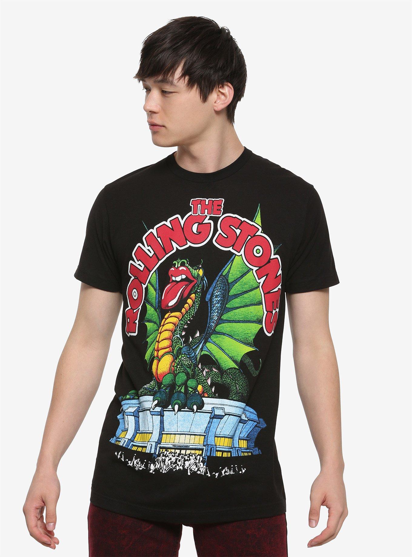 The Rolling Stones Dragon Venue T-Shirt, BLACK, alternate