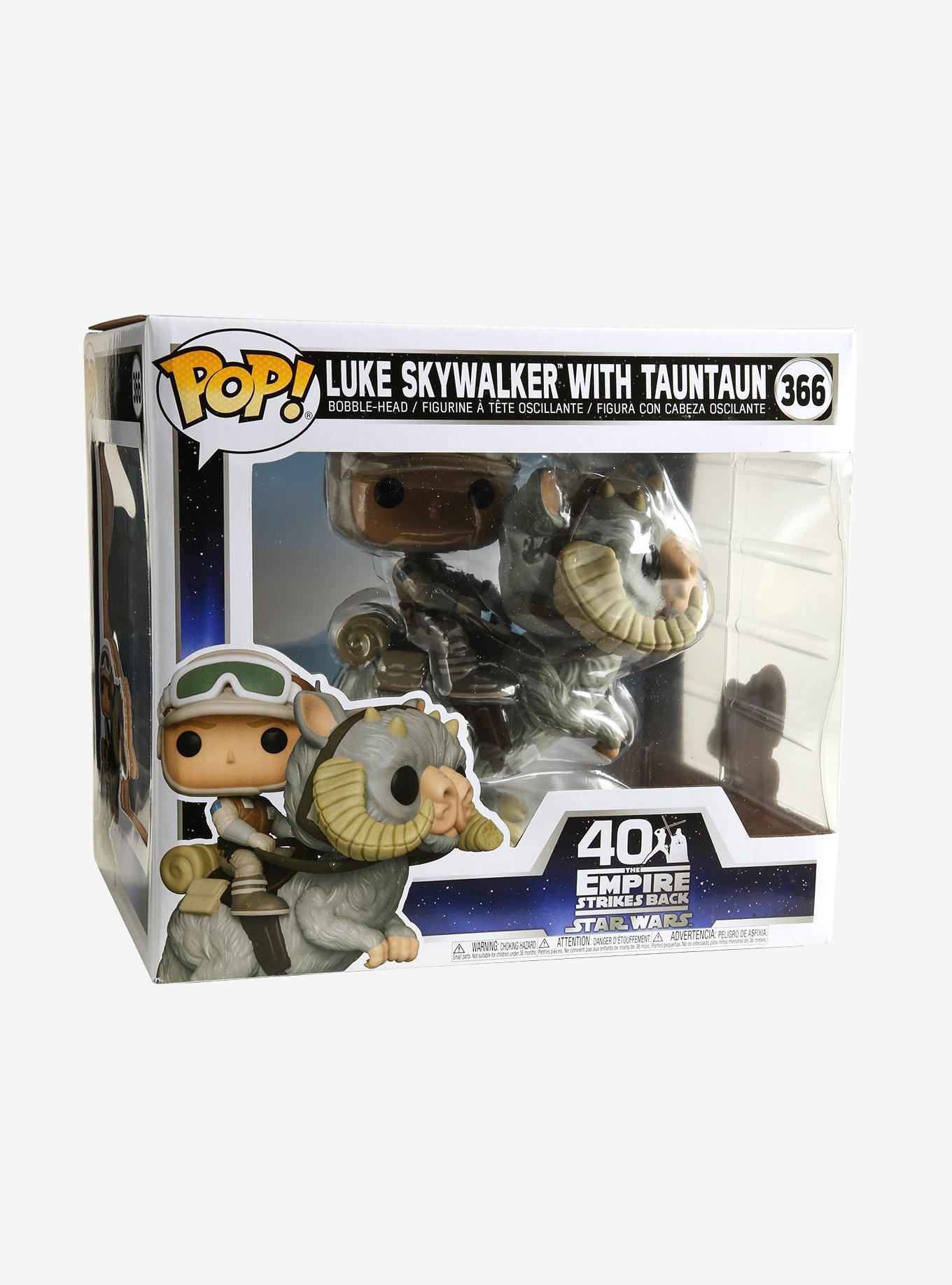 Funko Pop! Star Wars The Empire Strikes Back 40th Anniversary Luke Skywalker with Tauntaun Vinyl Bobble-Head, , alternate