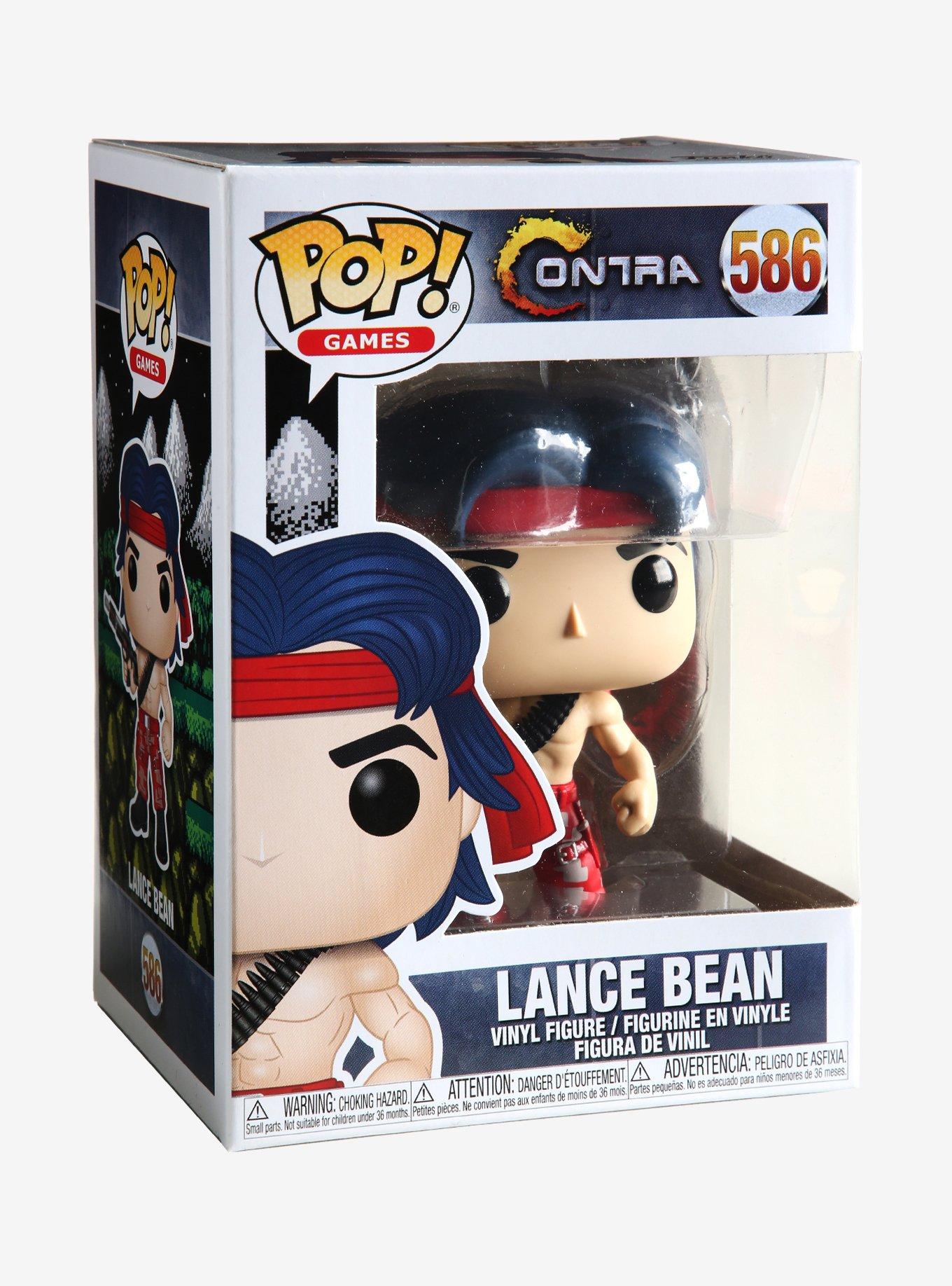 Funko Pop! Games Contra Lance Bean Vinyl Figure, , alternate