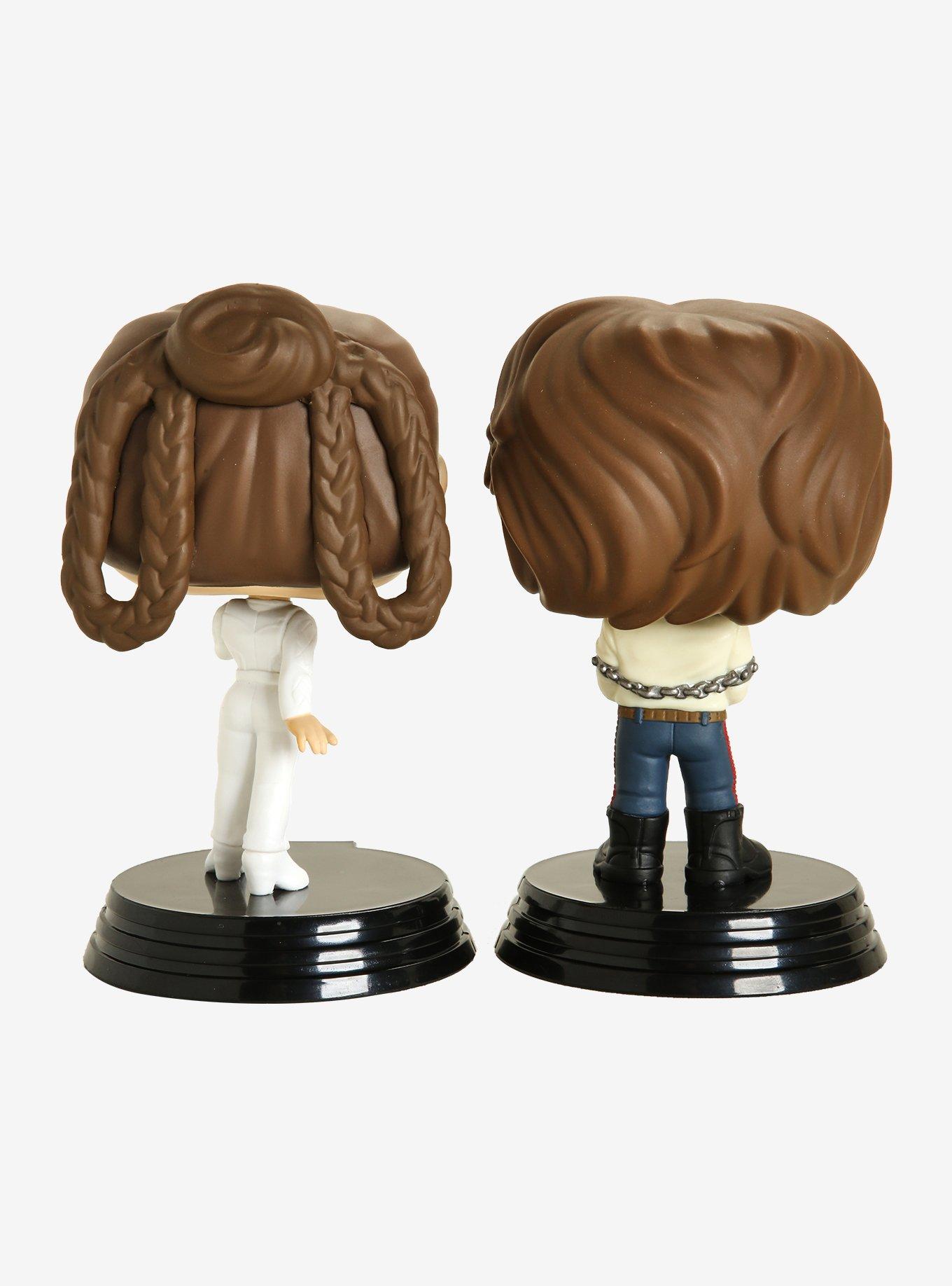 Funko Pop! Star Wars: The Empire Strikes Back Han Solo & Princess Leia Vinyl Bobble-Heads, , alternate