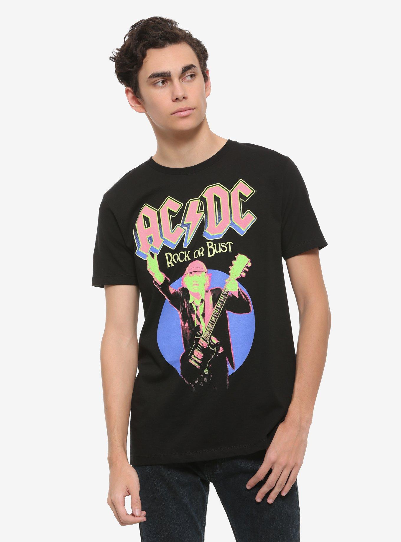 AC/DC Rock Or Bust Tour T-Shirt, BLACK, alternate