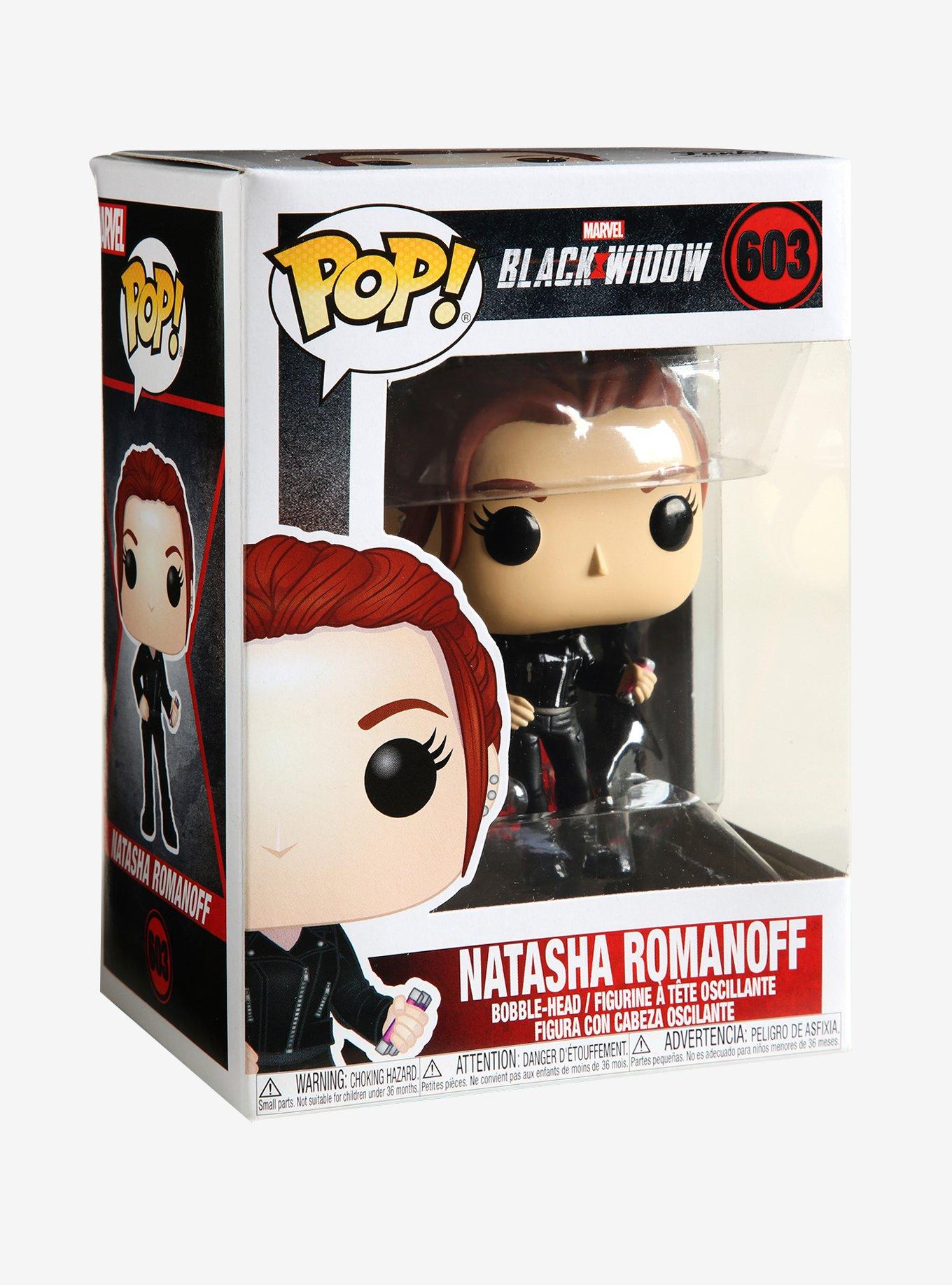 Funko Pop! Marvel Black Widow Natasha Romanoff (Street) Vinyl Bobble-Head, , alternate