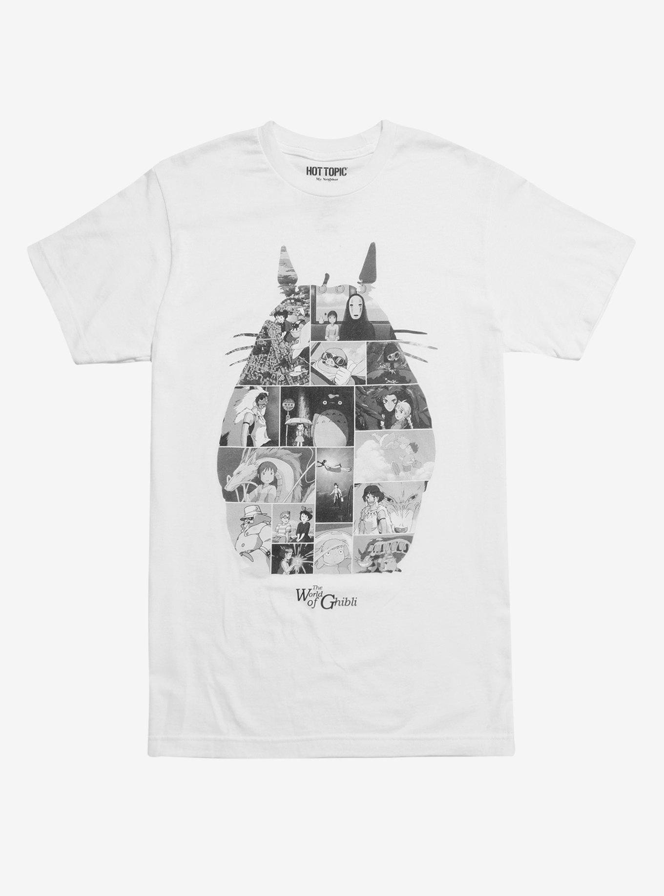 Our Universe Studio Ghibli The World Of Studio Ghibli Collection Totoro Collage T-Shirt, MULTI, alternate