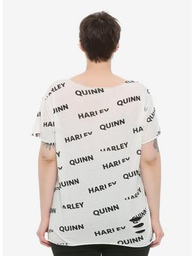 DC Comics Birds Of Prey Harley Quinn Destructed Cosplay T-Shirt Plus Size, , hi-res