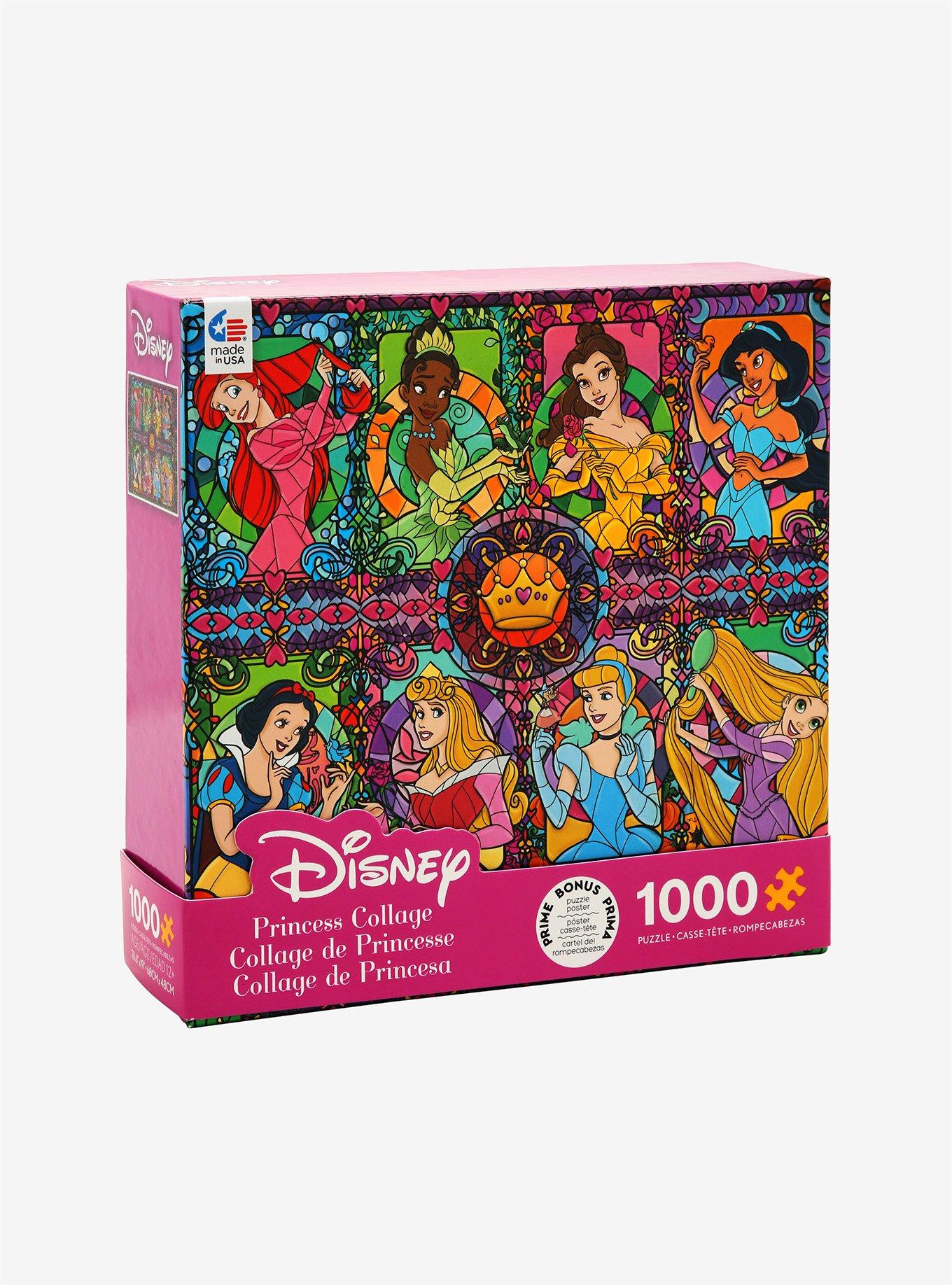 Disney Princess Stained Glass 1000-Piece Puzzle, , alternate