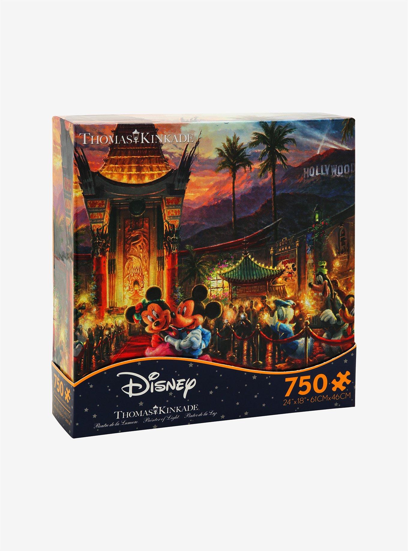 Disney Mickey and Minnie Chinese Theater Puzzle, , alternate