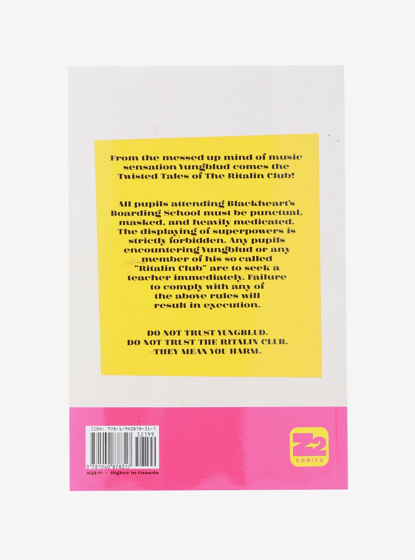 Yungblud The Underrated Youth EP CD & Twisted Tales Of The Ritalin Club Graphic Novel, , alternate