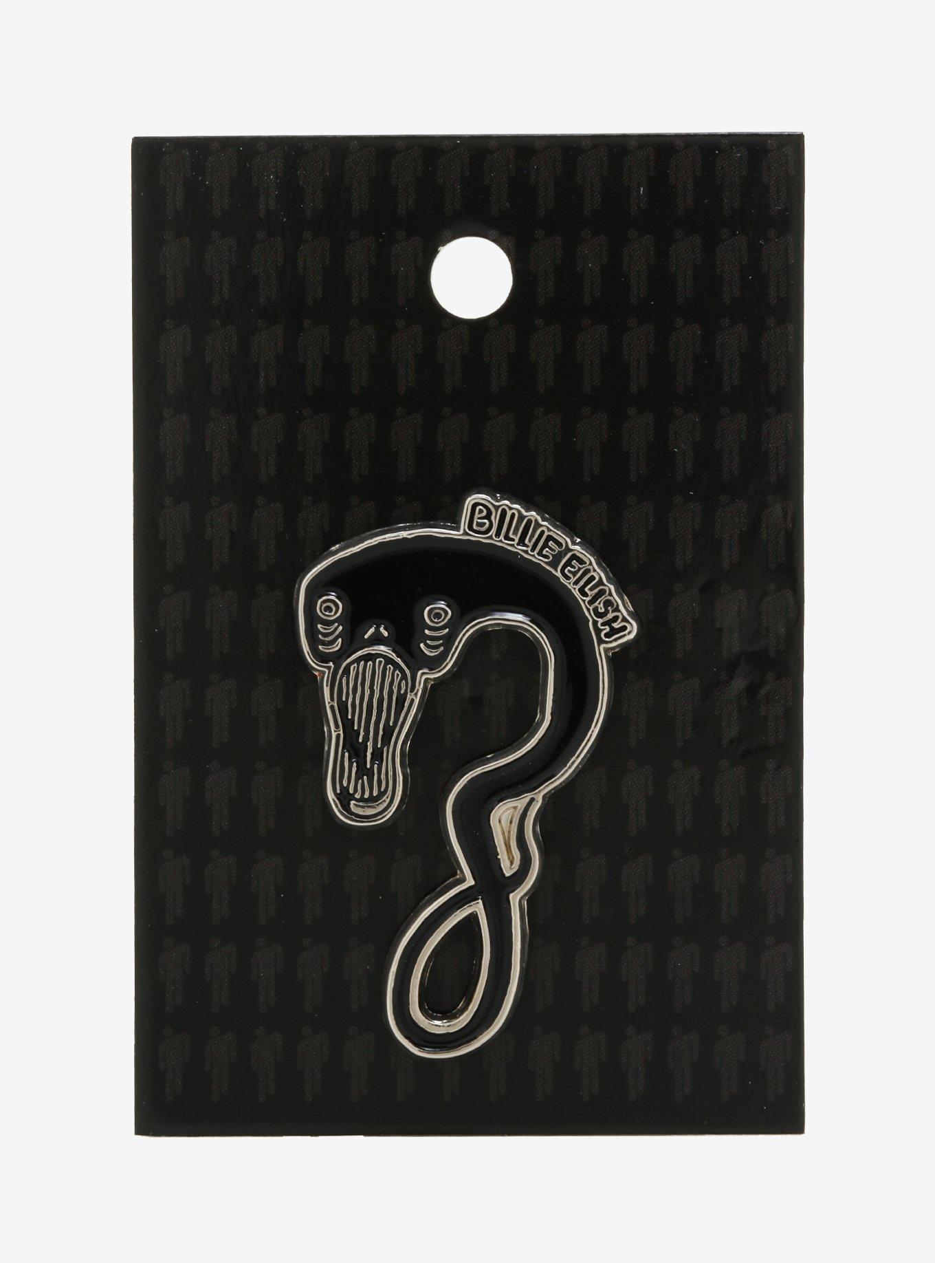 Billie Eilish Ghoul Enamel Pin, , alternate