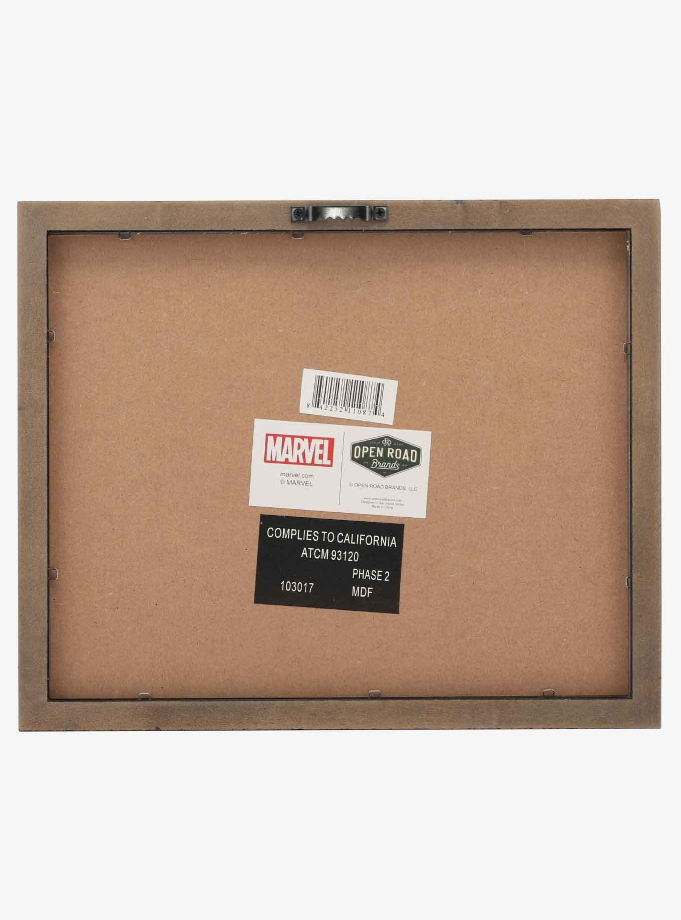 Marvel Captain America "I Choose Honor" Framed Wall Decor, , alternate