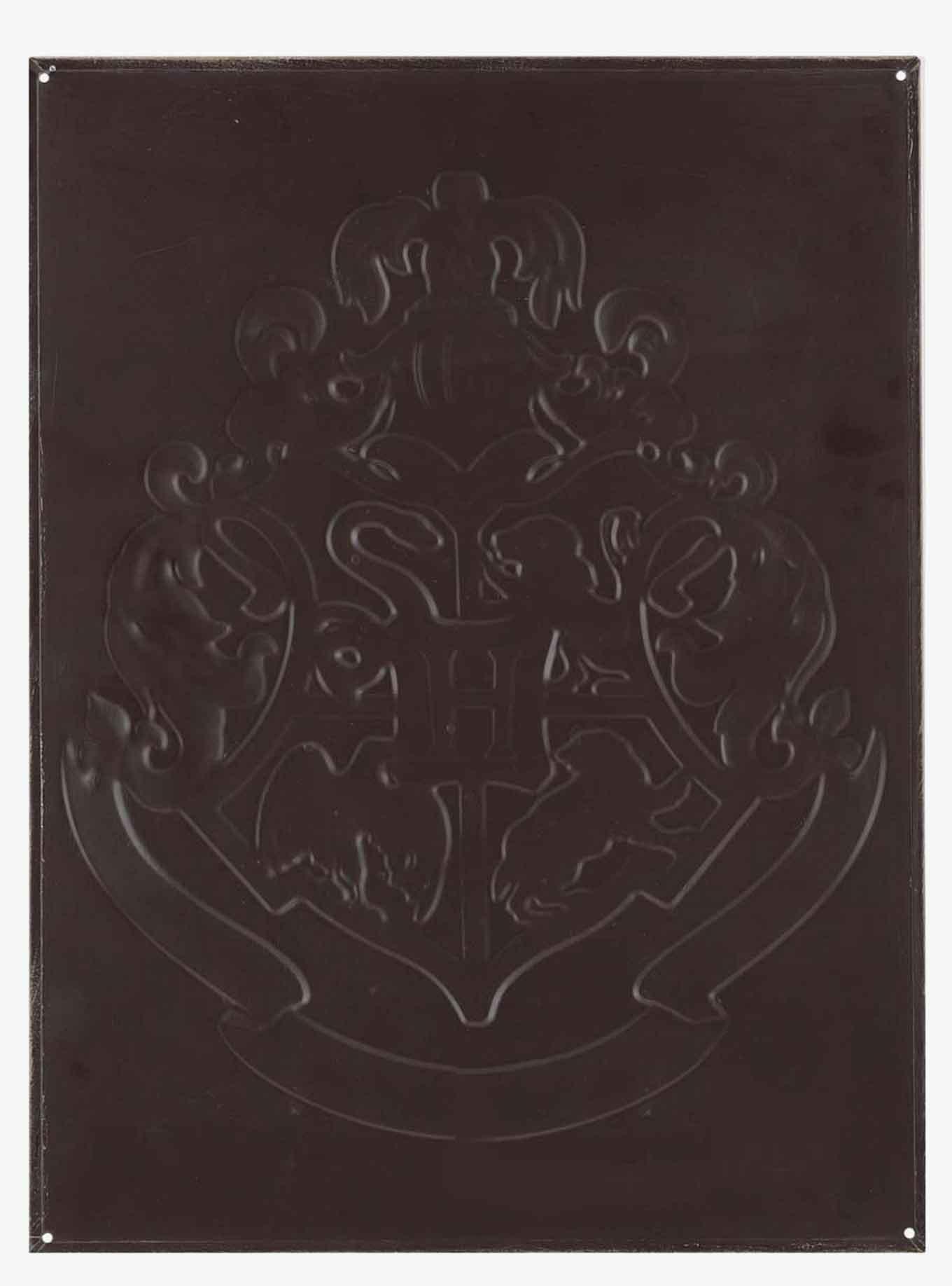 Harry Potter Hogwarts Crest Embossed Sign, , alternate