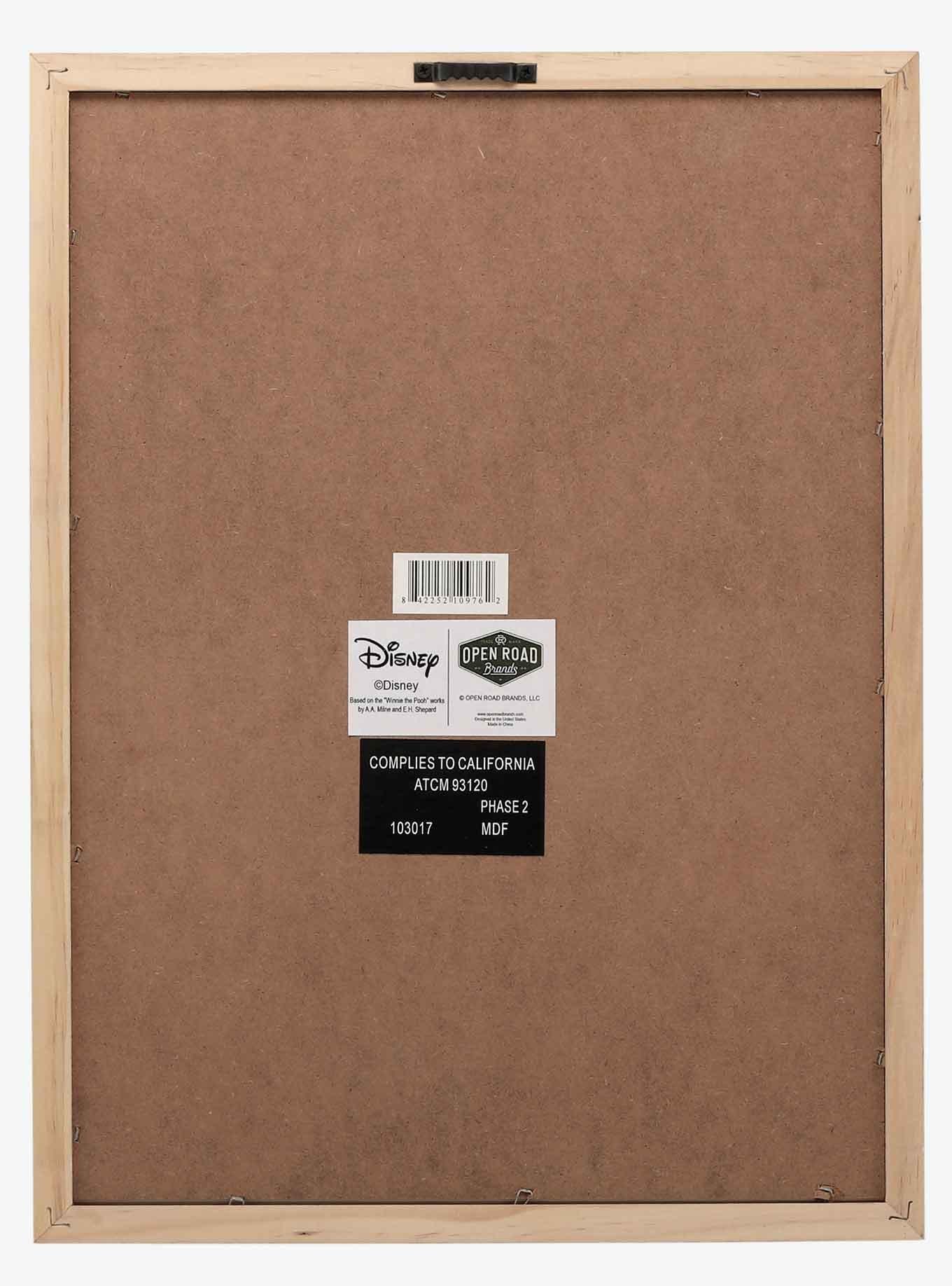 Disney Winnie the Pooh Rustic Wood Framed Wall Decor, , hi-res