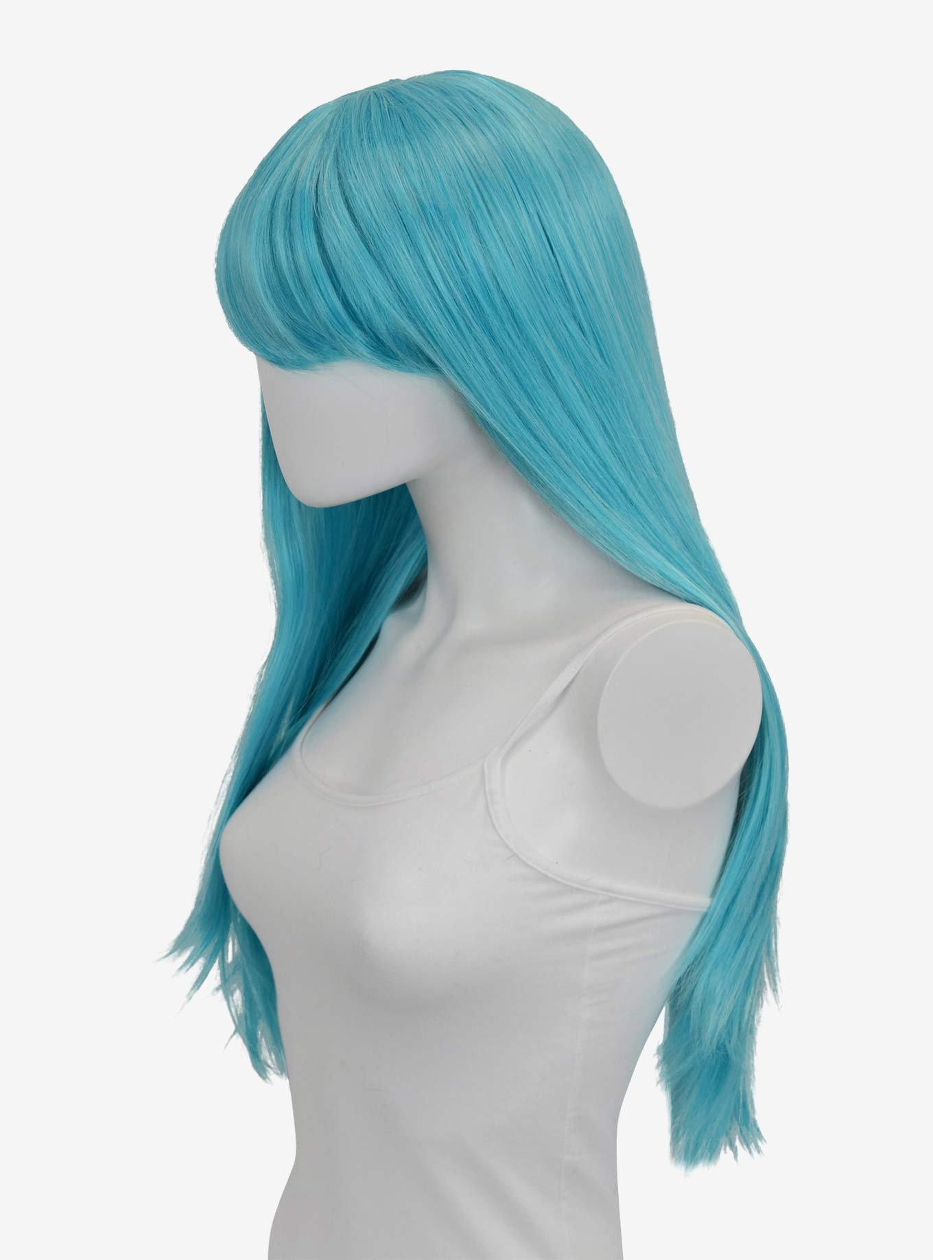 Epic Cosplay Nyx Anime Blue Mix Long Straight Wig, , alternate