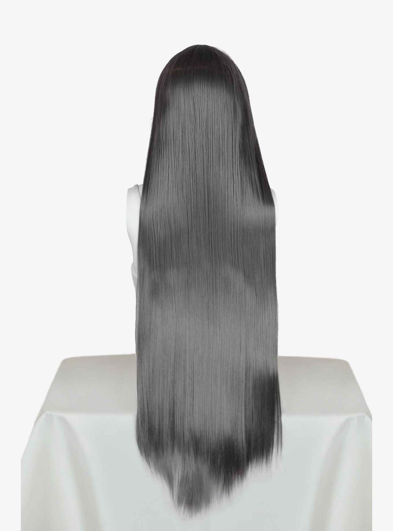 Epic Cosplay Persephone Gunmetal Grey Extra Long Straight Wig, , alternate