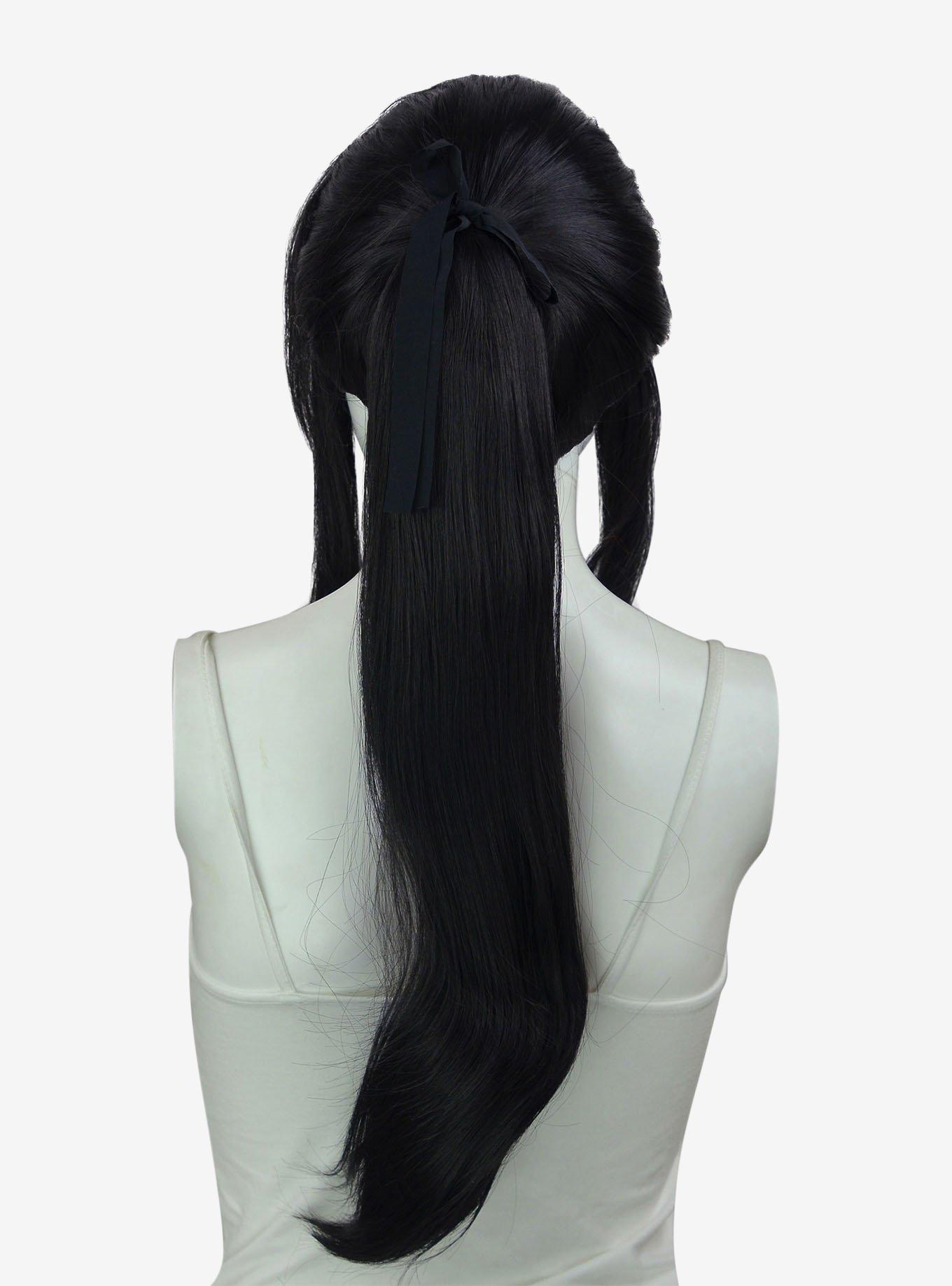 Epic Cosplay Phoebe Black Ponytail Wig, , alternate