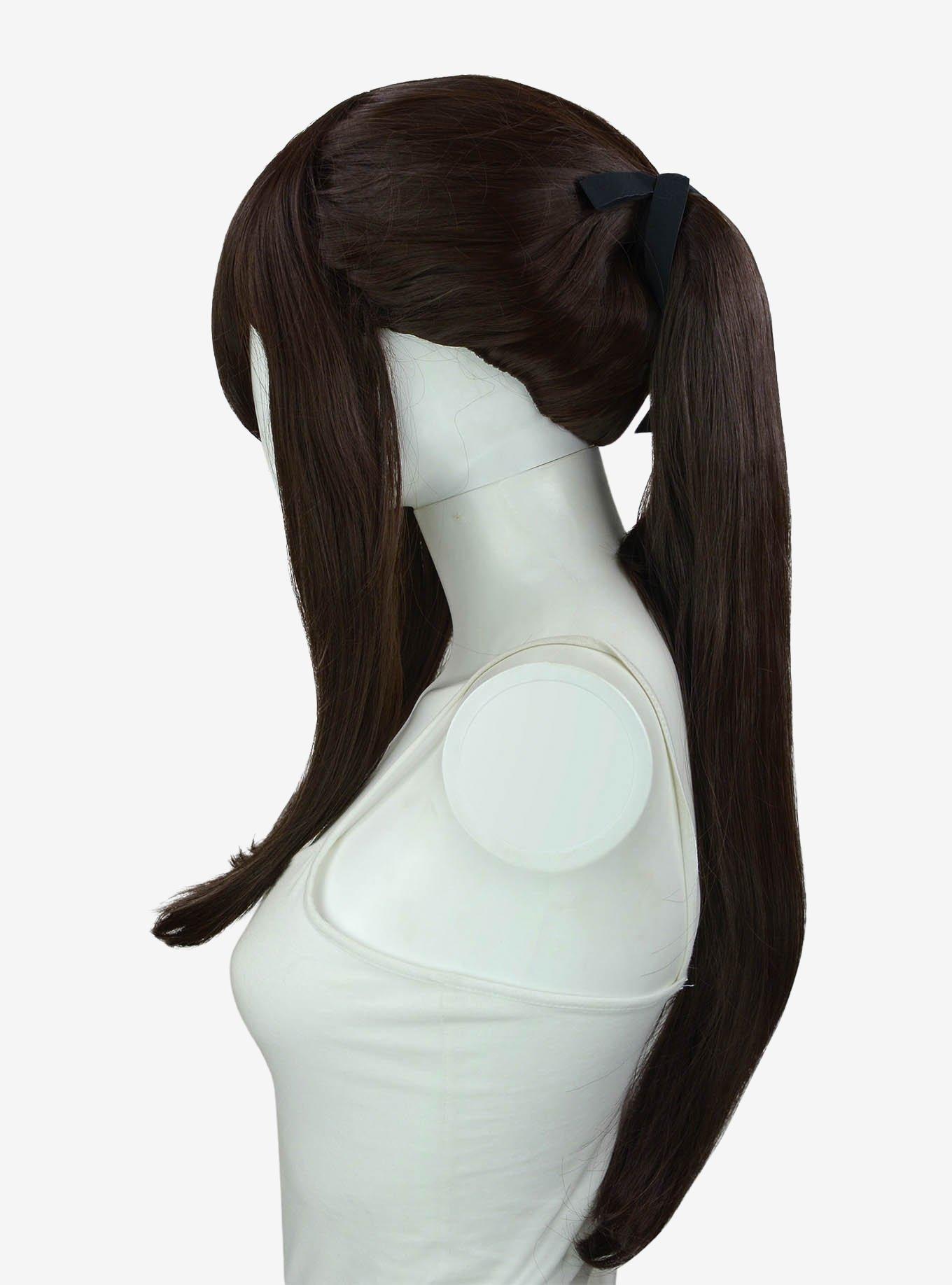 Epic Cosplay Phoebe Dark Brown Ponytail Wig, , alternate