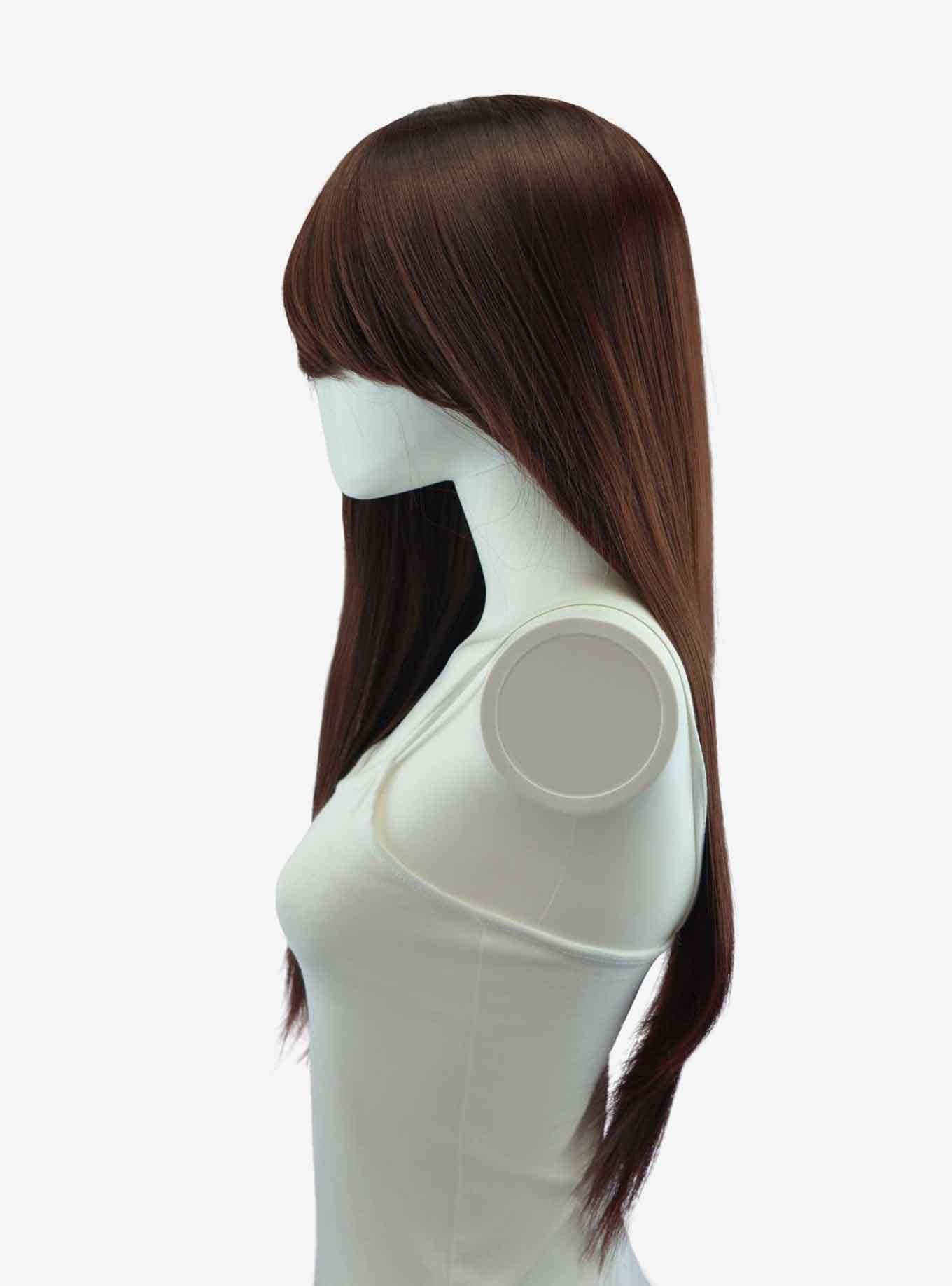 Epic Cosplay Nyx Dark Brown Long Straight Wig, , hi-res