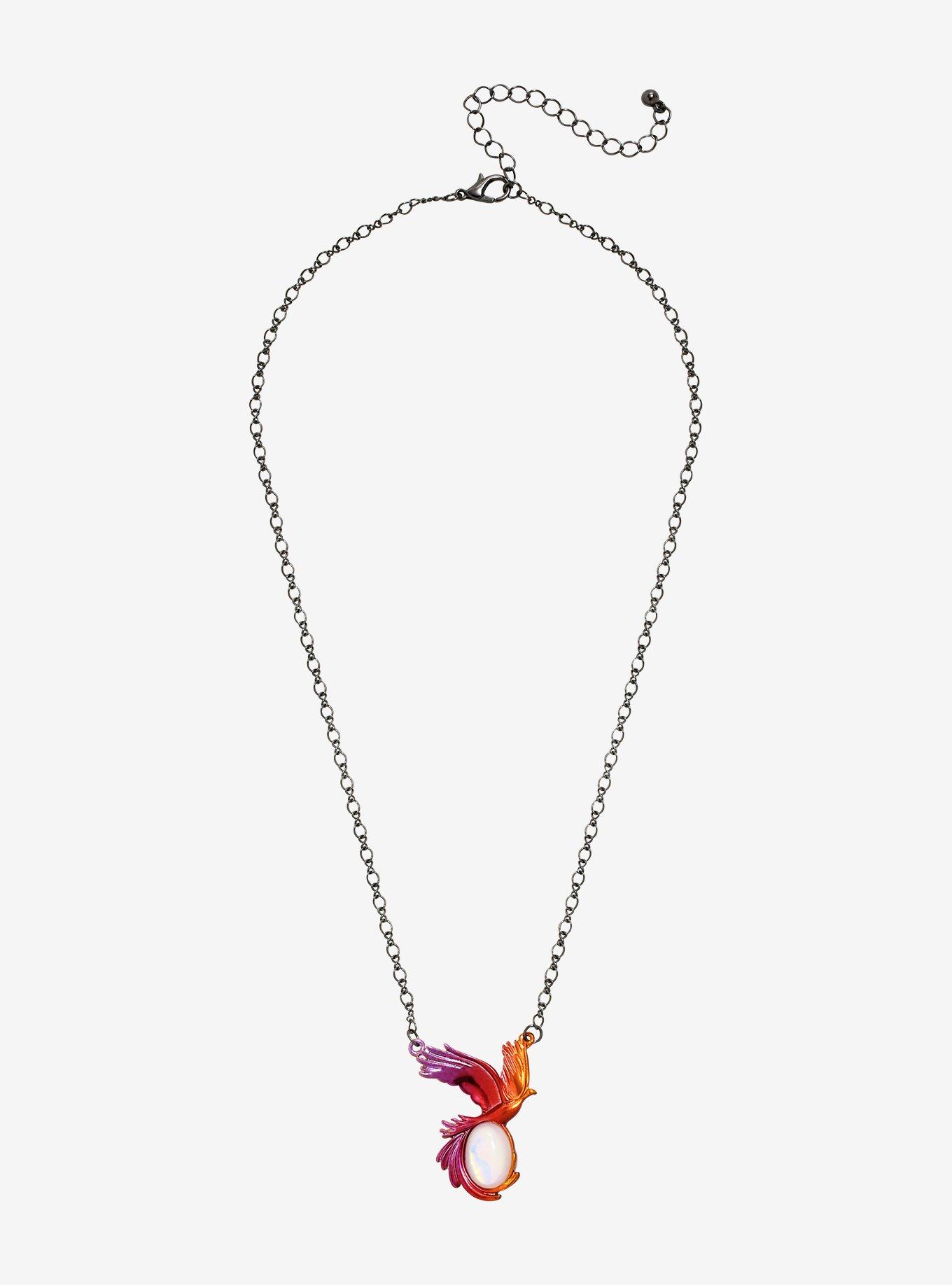 Disney Mulan Phoenix Necklace, , alternate