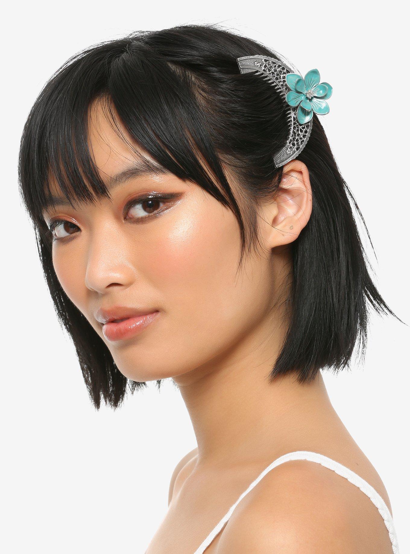 Disney Mulan Replica Flower Hair Comb, , alternate