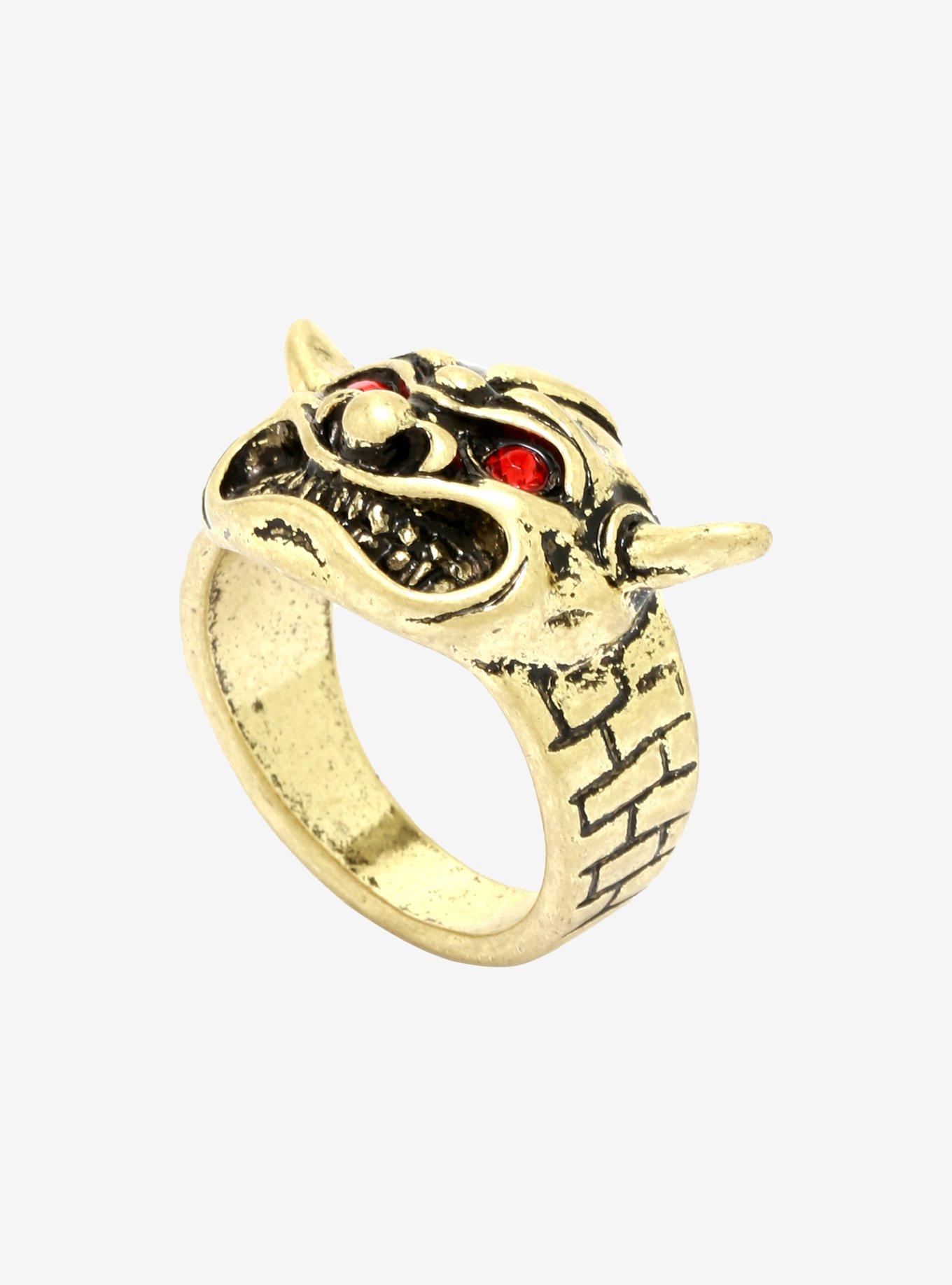 Dungeons & Dragons Moloch Idol Ring, , alternate