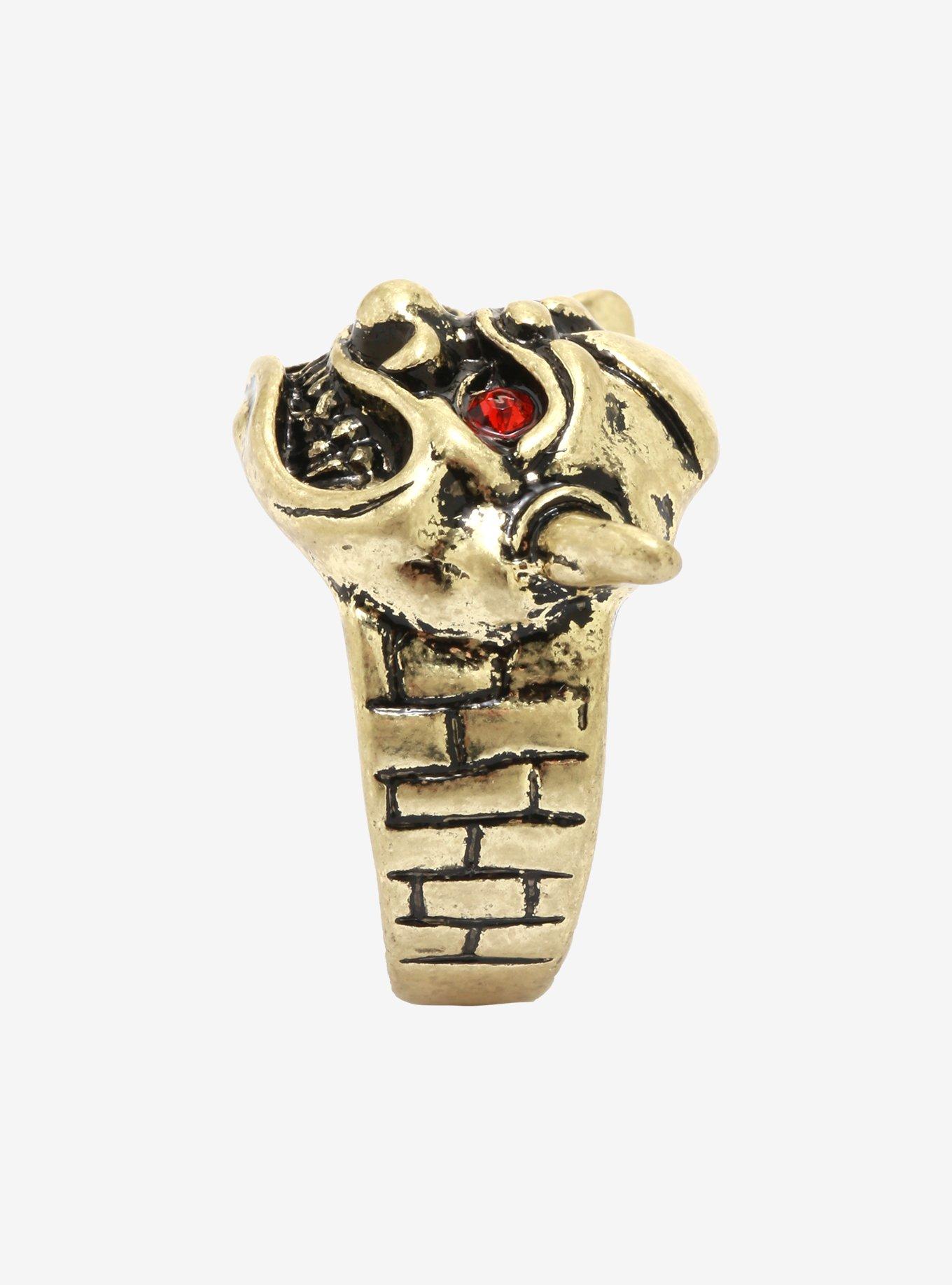 Dungeons & Dragons Moloch Idol Ring, , alternate