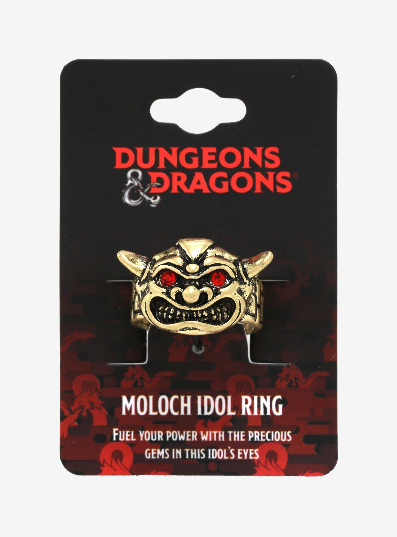 Dungeons & Dragons Moloch Idol Ring, , alternate