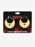 Dungeons & Dragons Waterdeep Harbor Moon Coin Hoop Earrings, , alternate