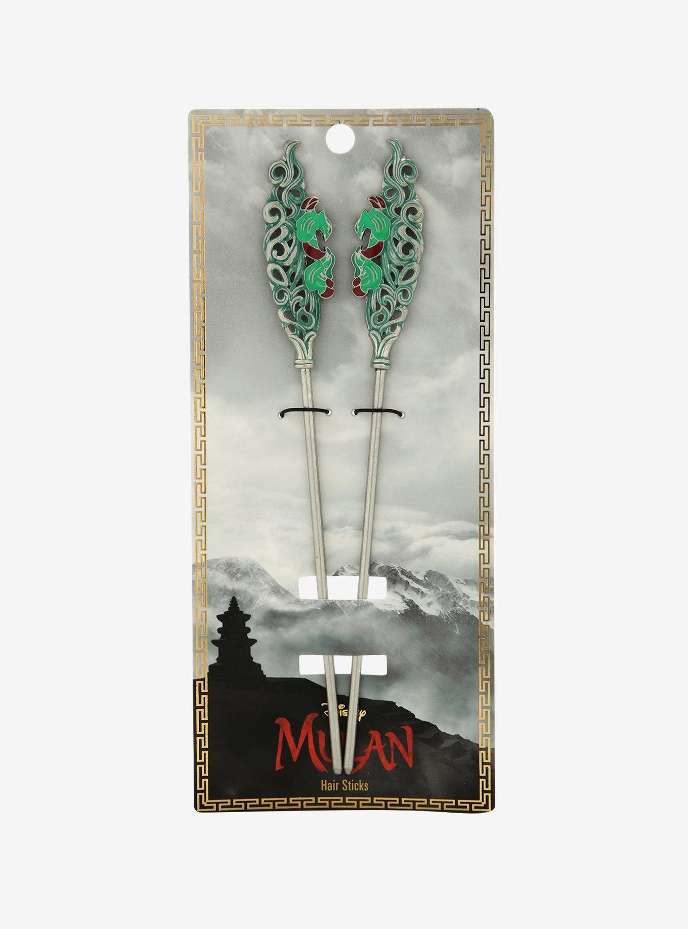 Her Universe Disney Mulan Replica Hair Sticks, , alternate