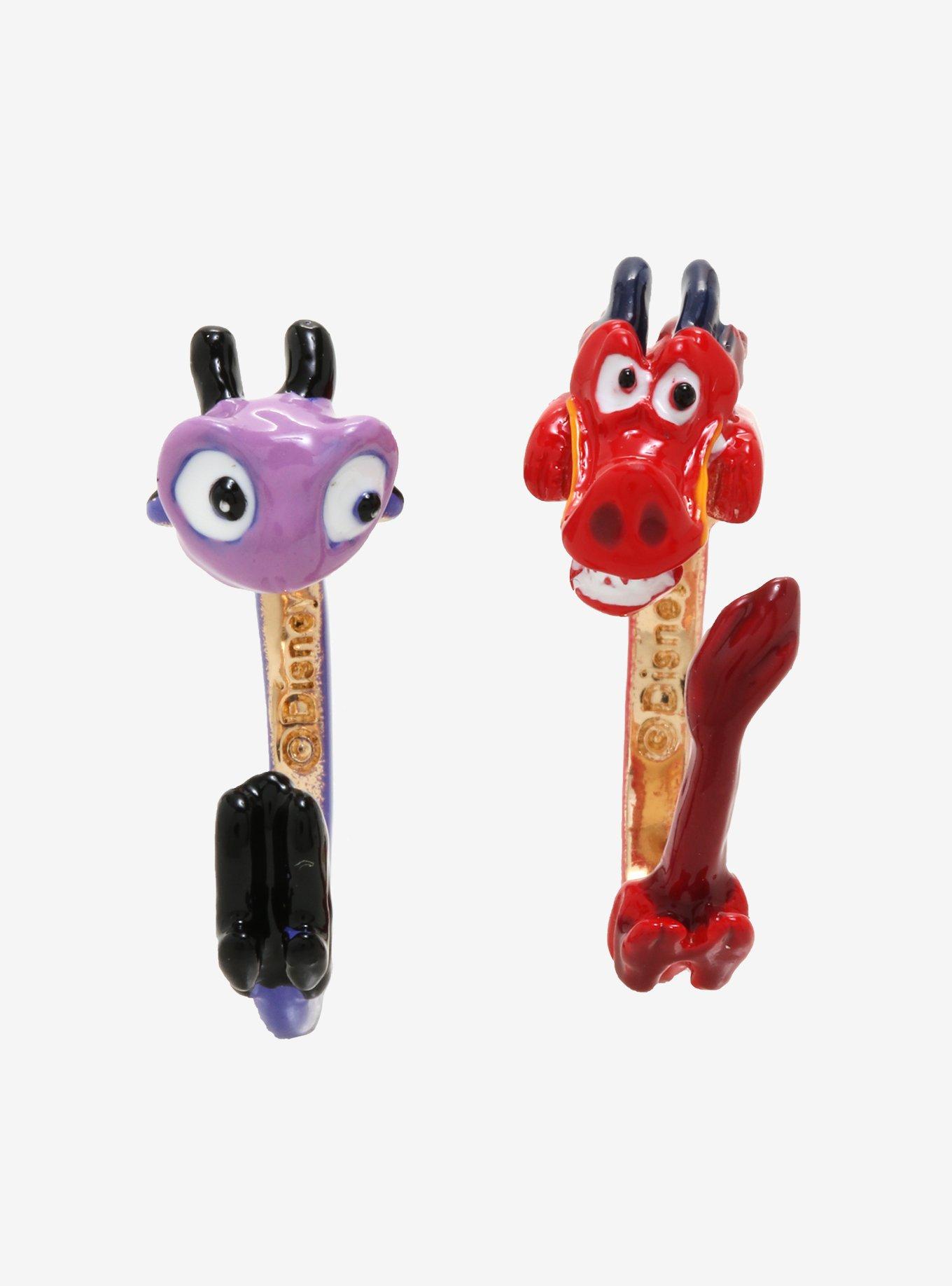 Disney Mulan Mushu & Cri-Kee Best Friend Ring Set, , alternate