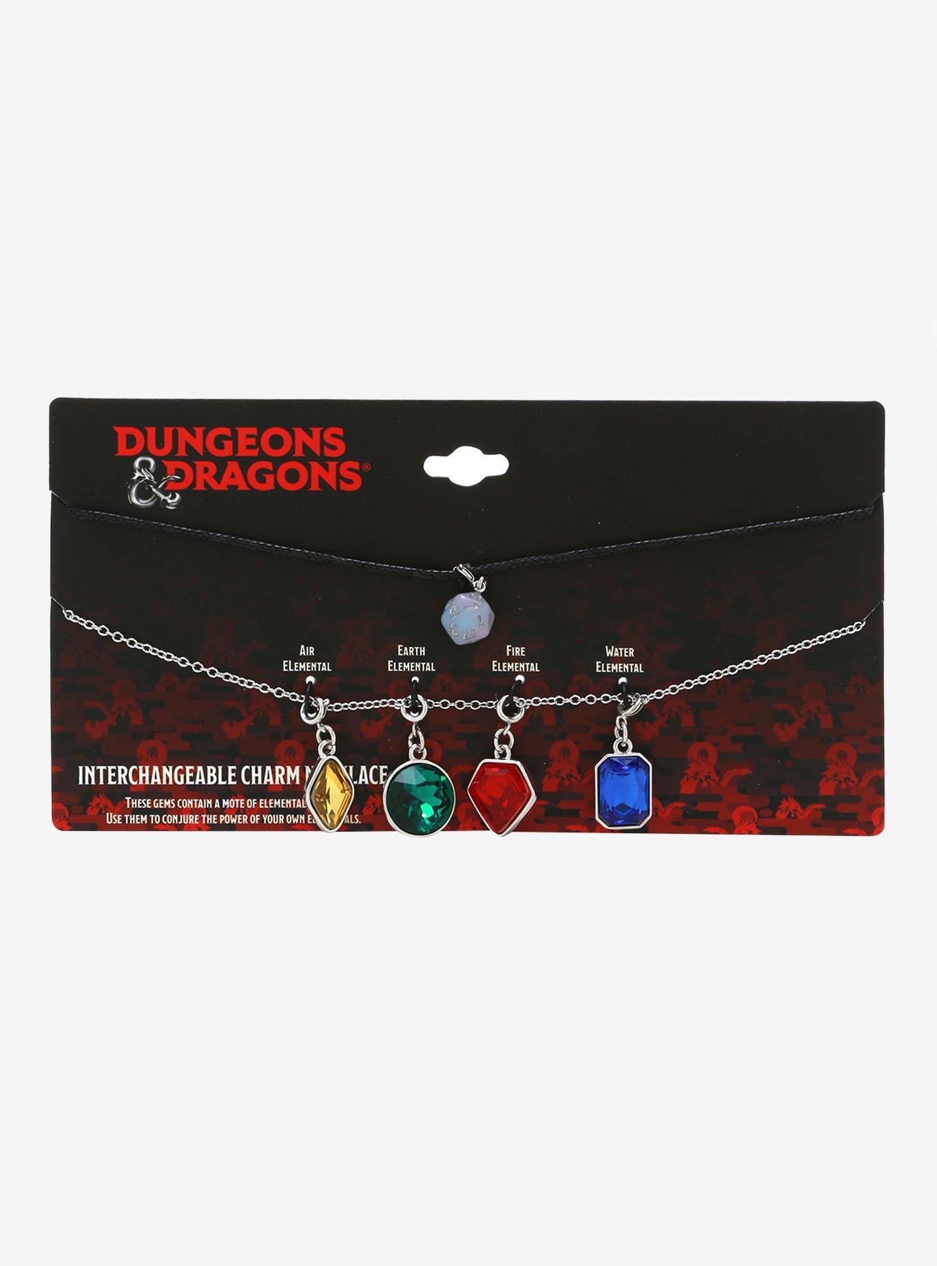 Dungeons & Dragons Interchangeable Charm Necklace Set, , alternate